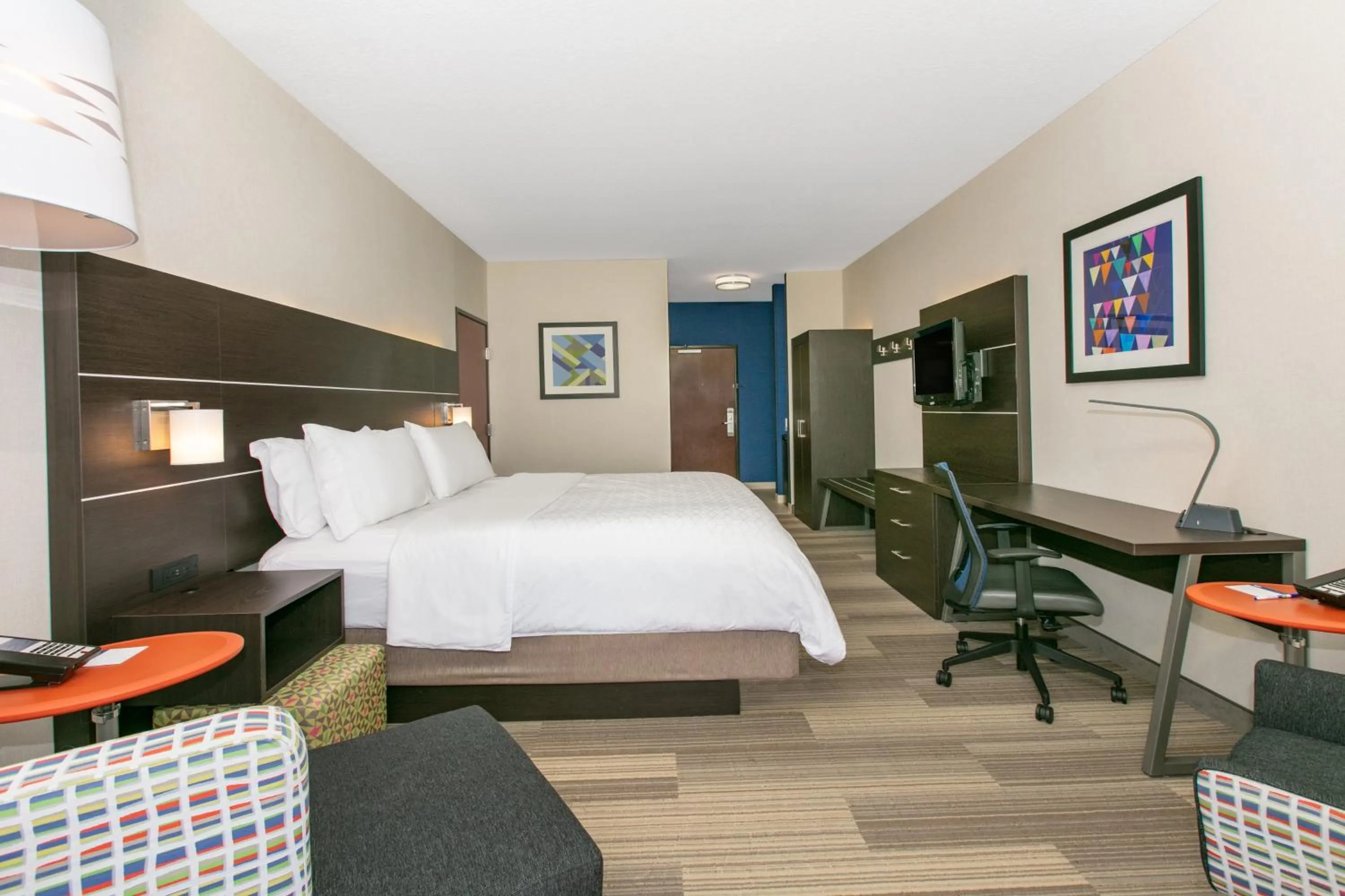 Photo of the whole room, Bed in Holiday Inn Express Hotel & Suites Seaside Convention Center by IHG