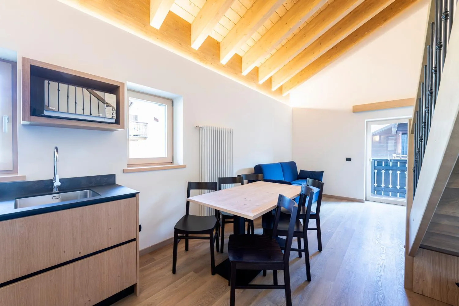 Kitchen or kitchenette in Residence Nevegall