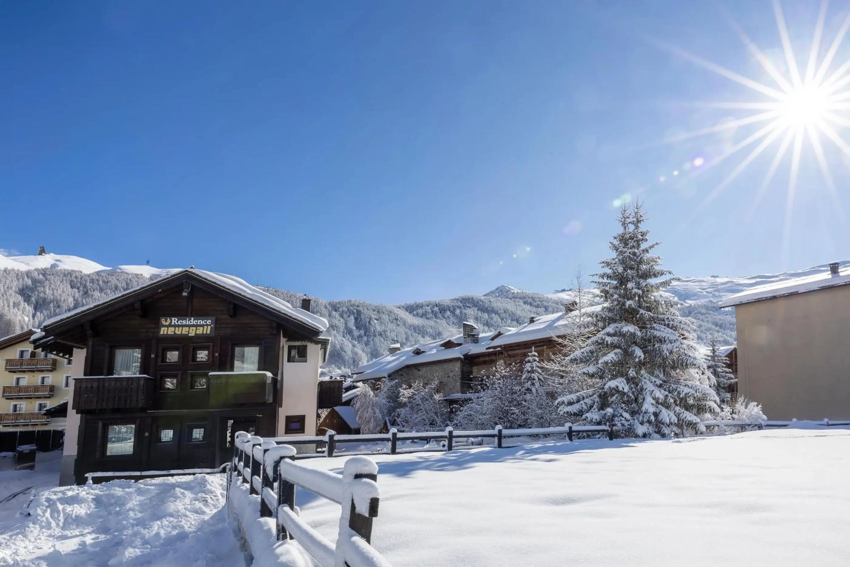 Property building in Residence Nevegall