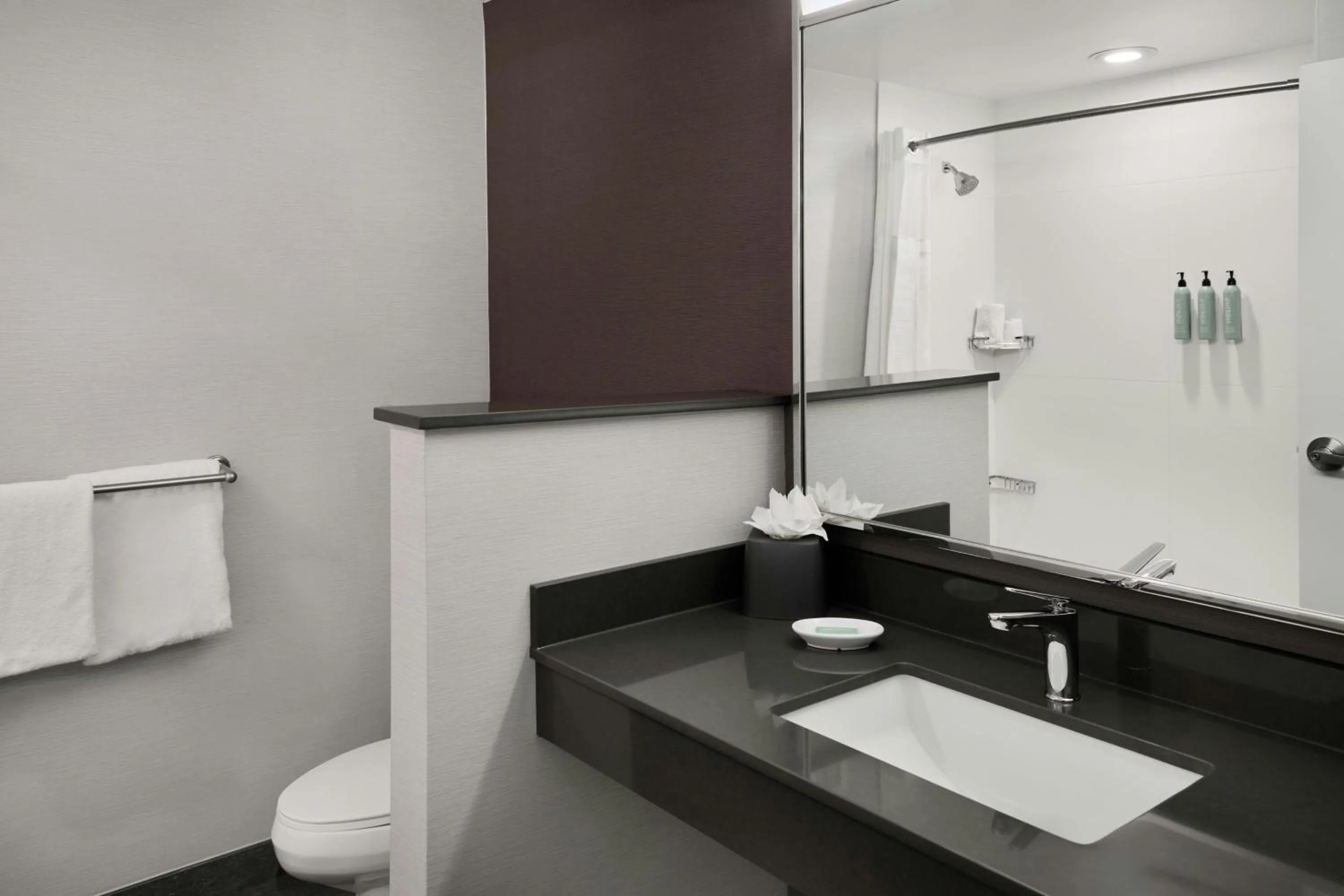 Bathroom in Courtyard by Marriott Kansas City Shawnee