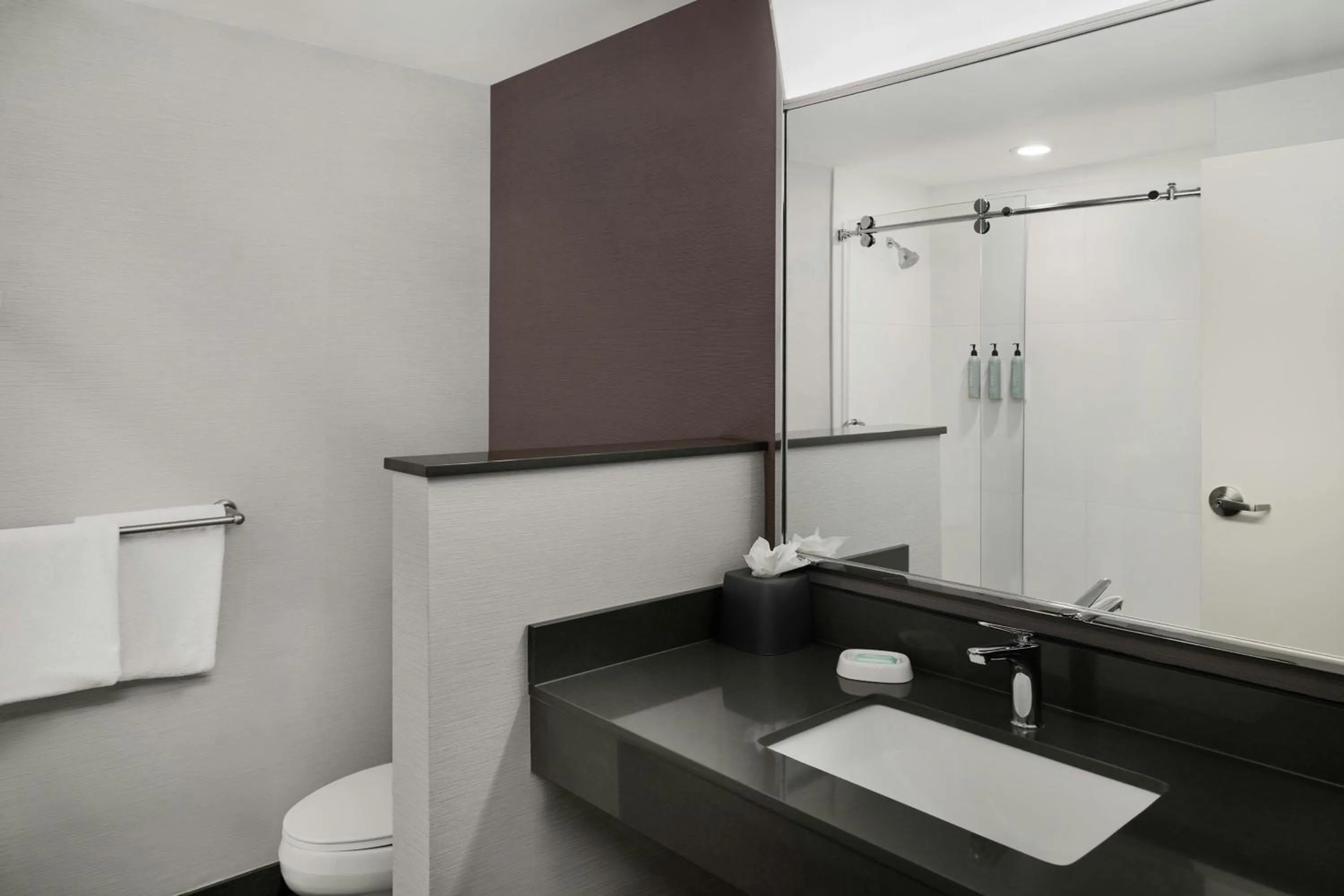 Bathroom in Courtyard by Marriott Kansas City Shawnee