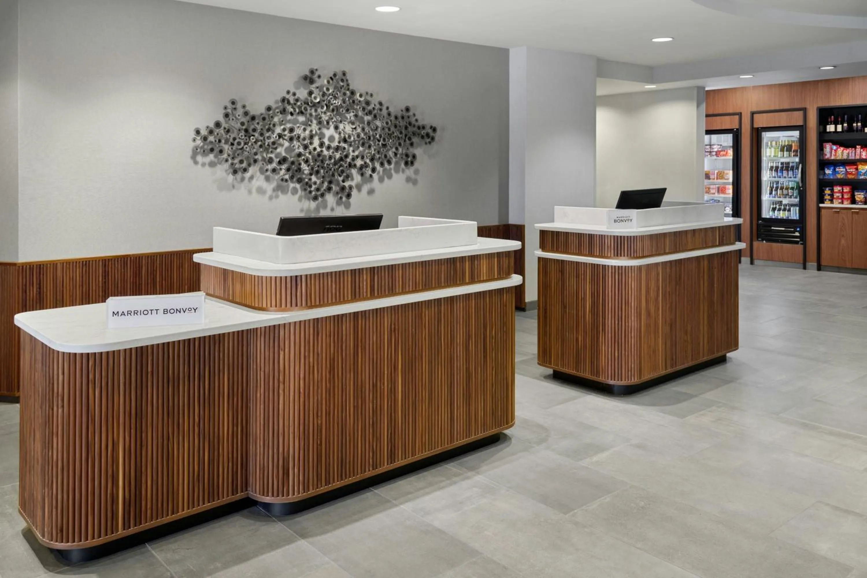 Lobby or reception in Courtyard by Marriott Kansas City Shawnee