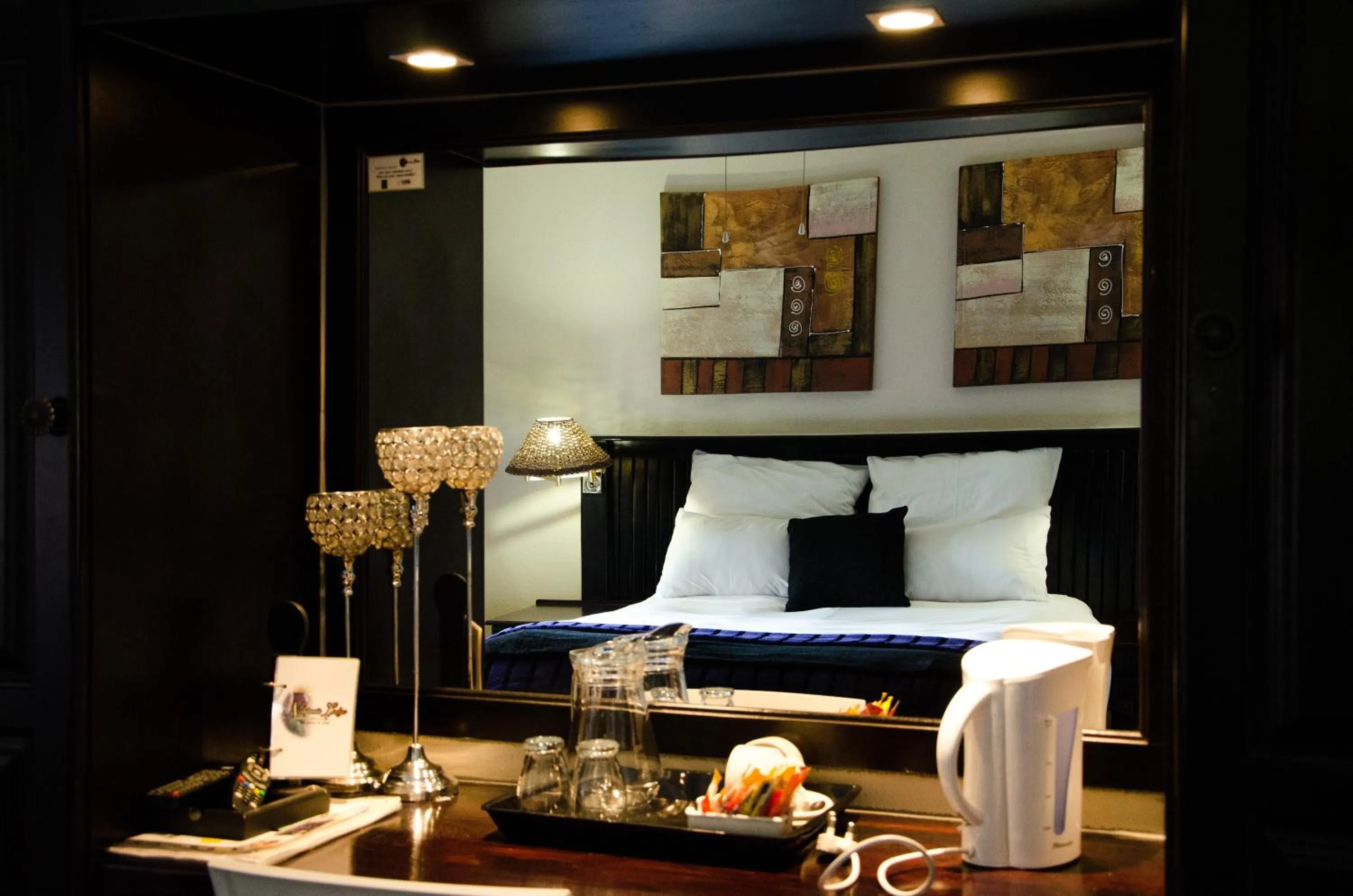 Seating area in Nelspruit Lodge