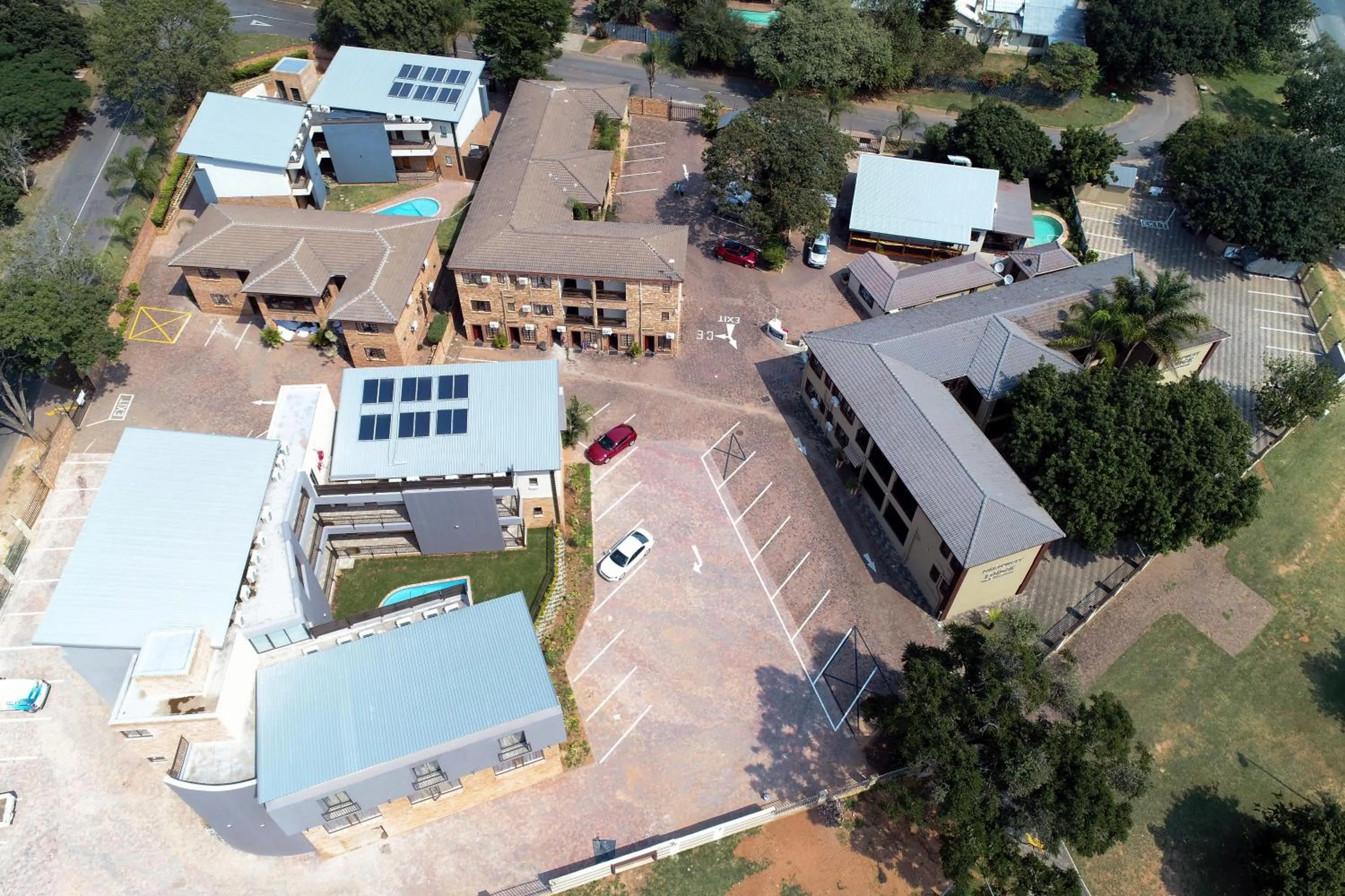 Bird's eye view in Nelspruit Lodge