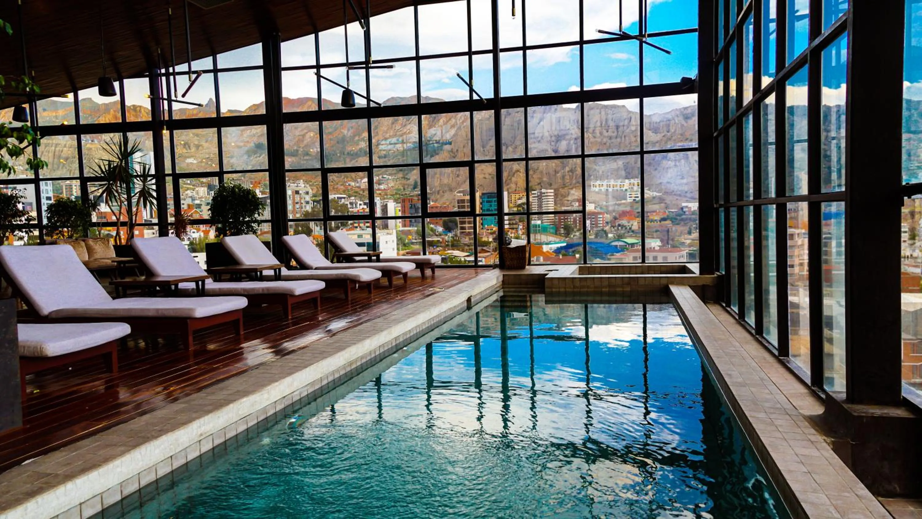 Swimming pool in Atix Hotel, a Member of Design Hotels