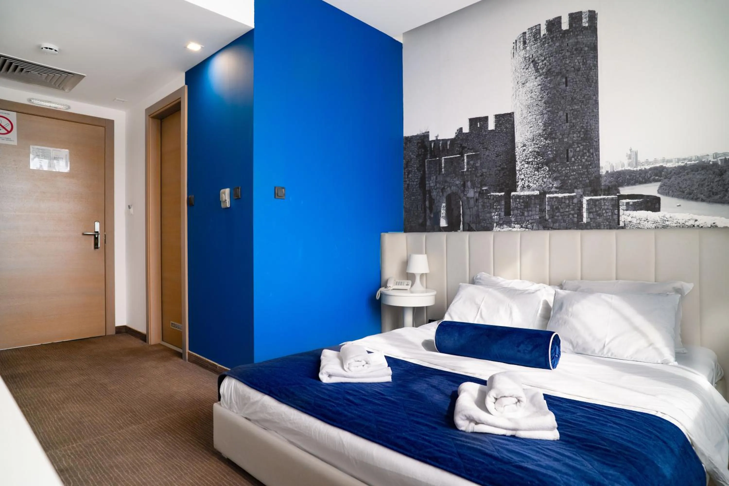 Bed in Hotel Passport