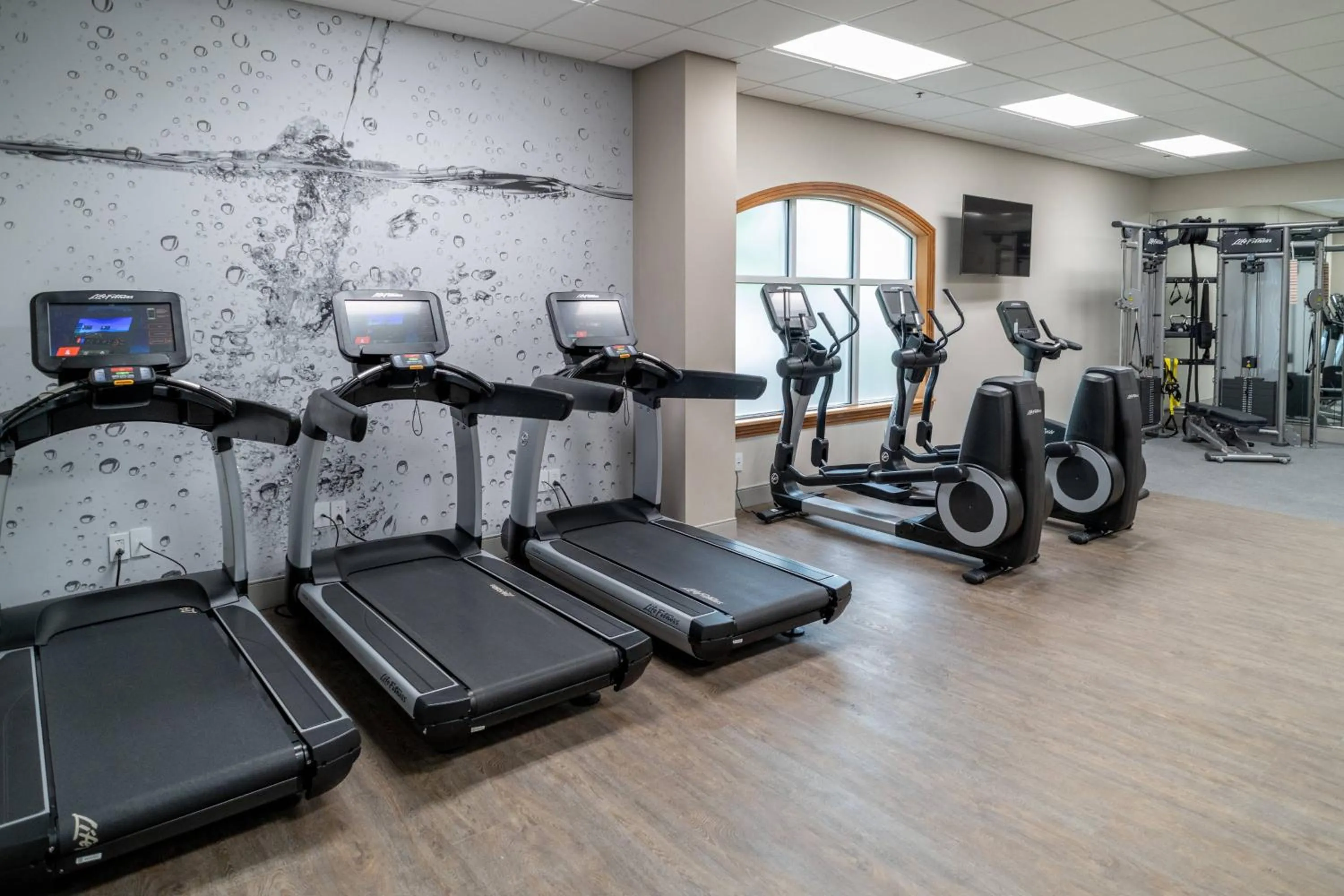 Fitness centre/facilities in Delta Hotels by Marriott Huntington Mall