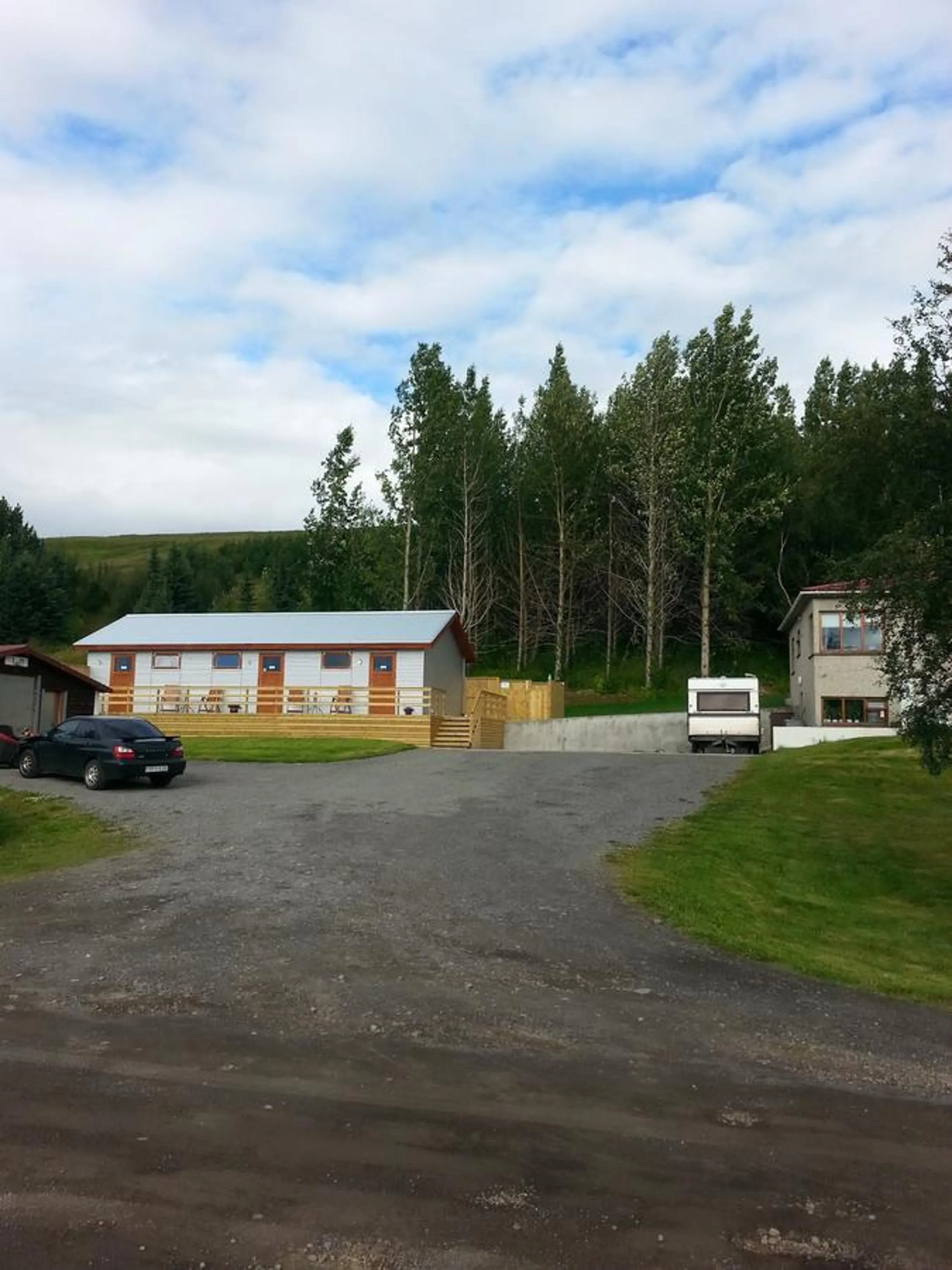 Facade/entrance in Guesthouse Hvítafell