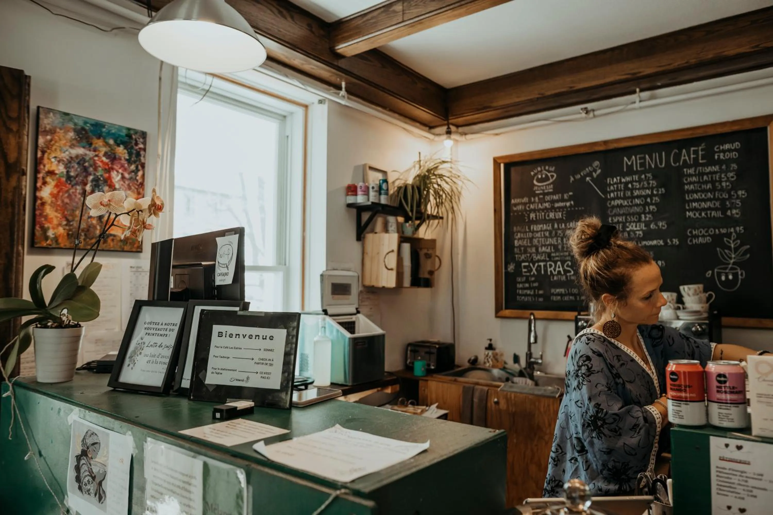 Coffee/tea facilities in Auberge de Jeunesse Magog-Orford Hostel
