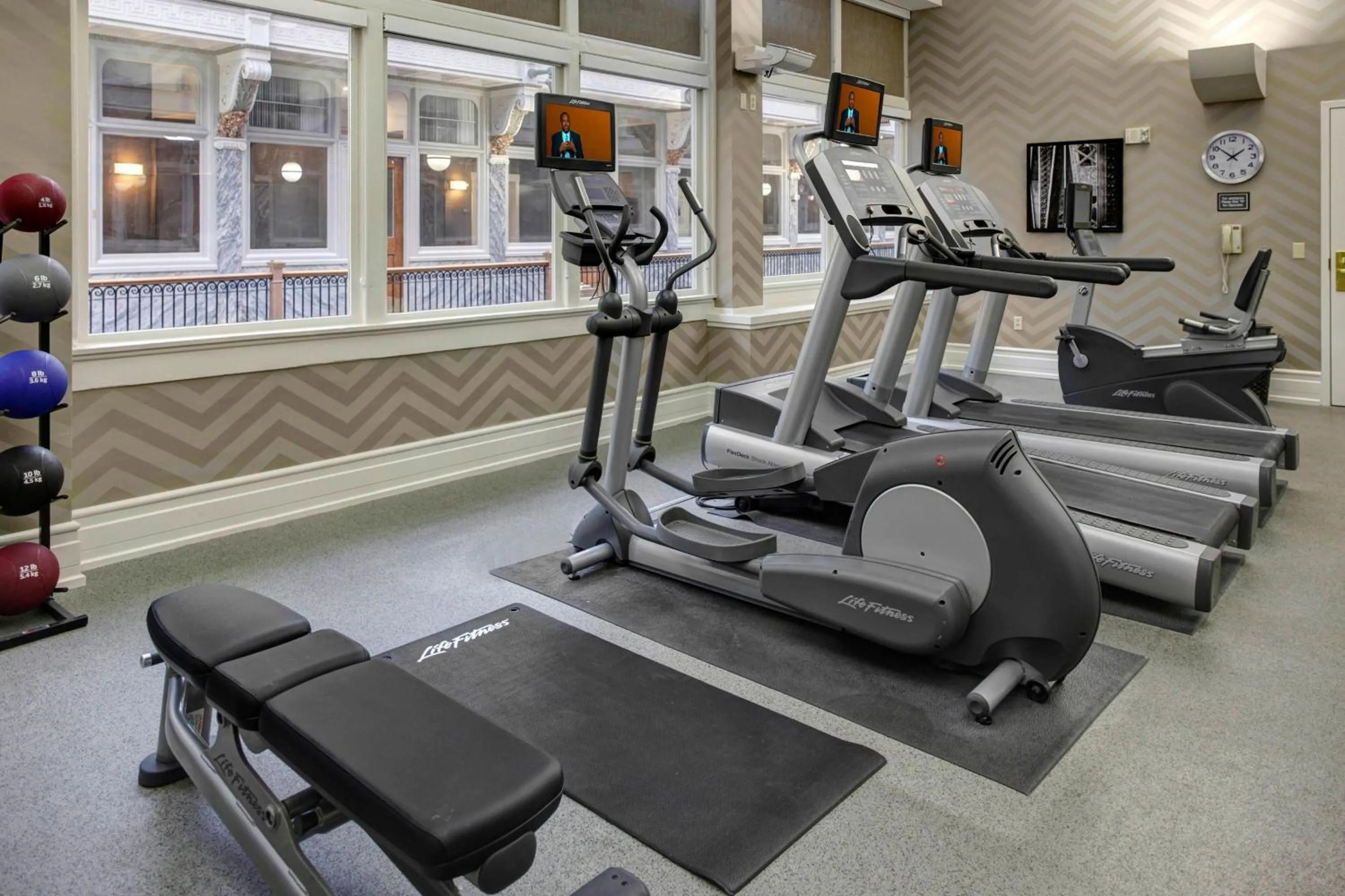 Fitness centre/facilities in Residence Inn by Marriott Cleveland Downtown