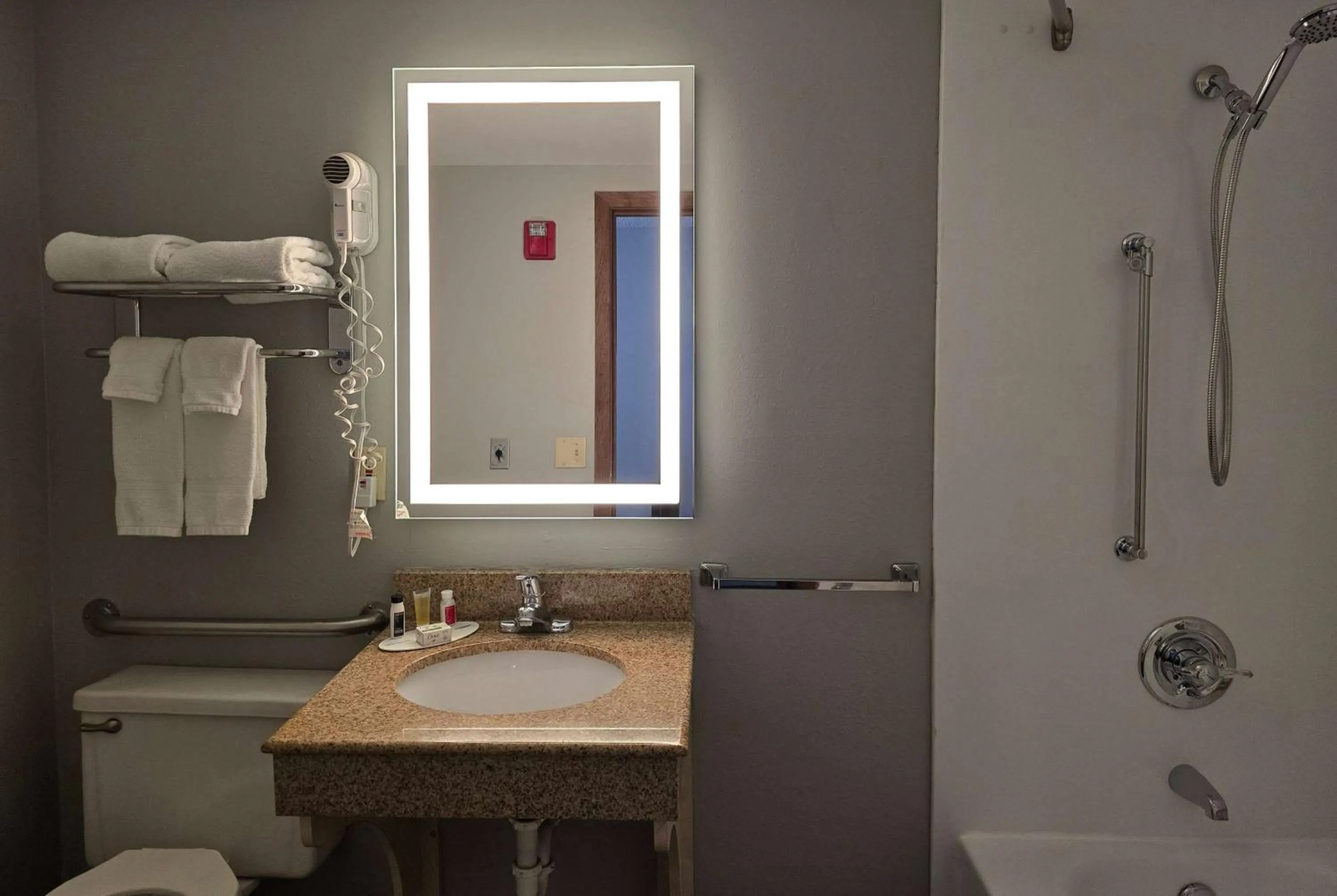 Bathroom in AmericInn by Wyndham Beloit