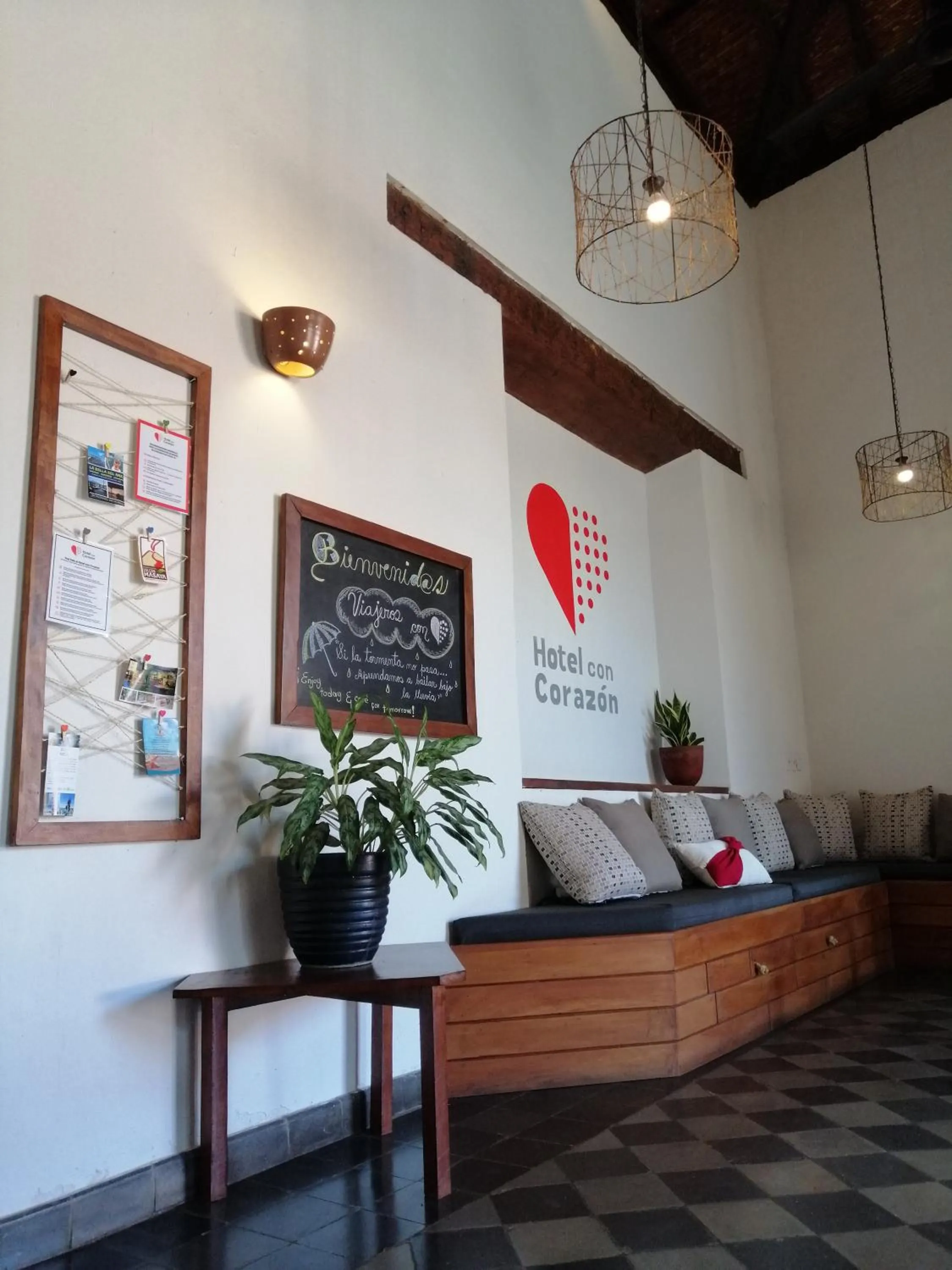 Living room in Hotel con Corazón Granada