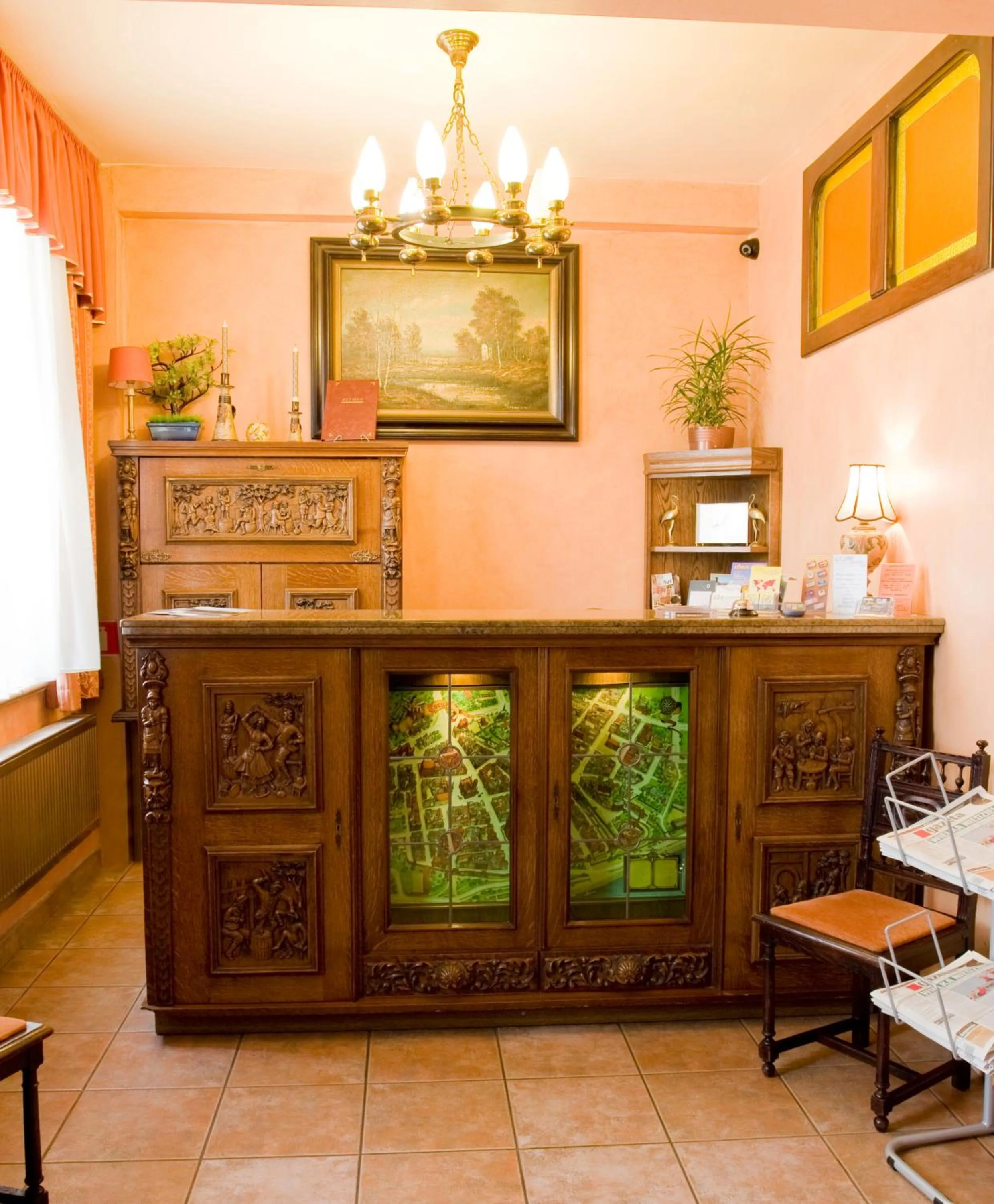 Lobby or reception in Hotel Retman