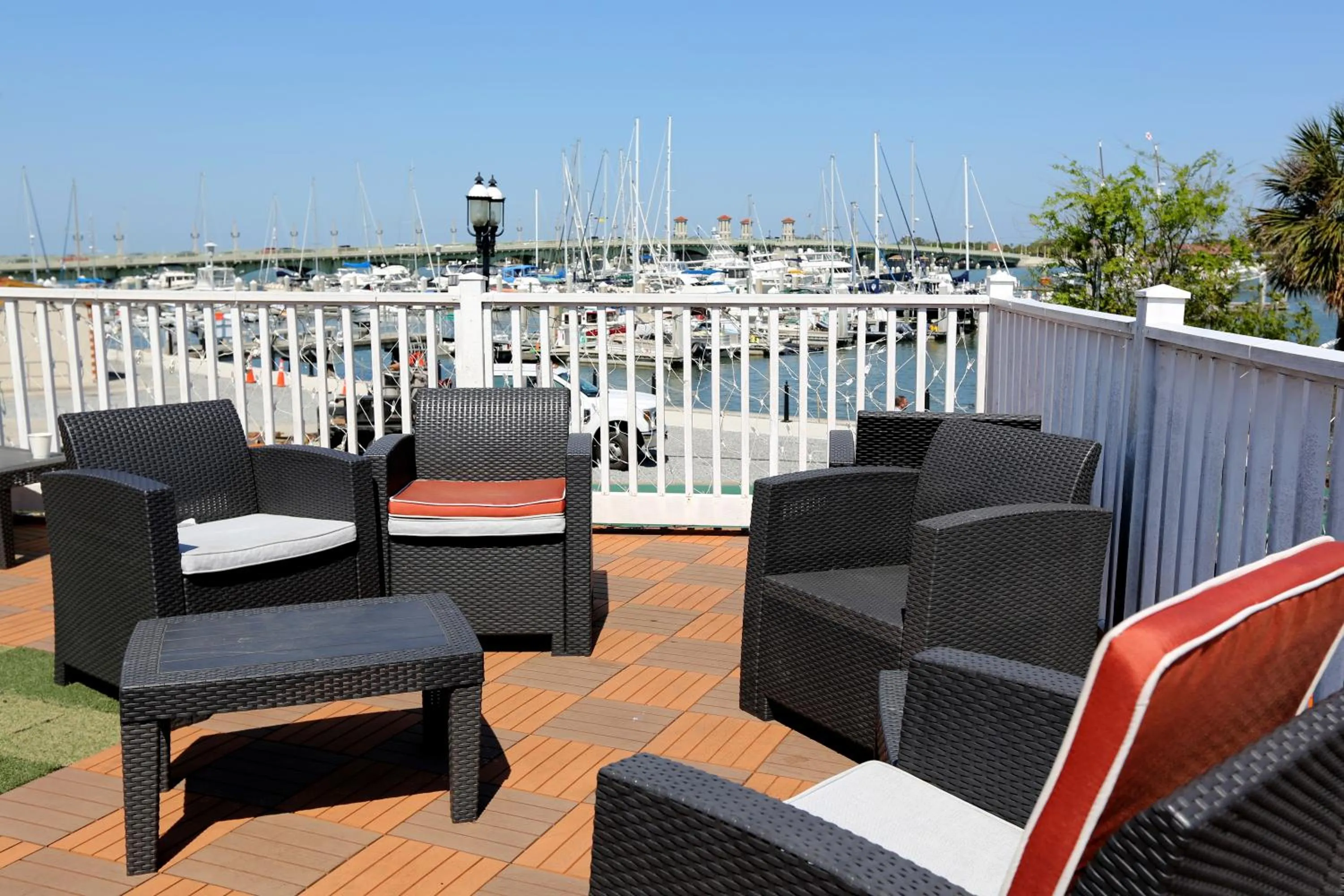 View (from property/room) in Historic Waterfront Marion Motor Lodge in downtown St Augustine