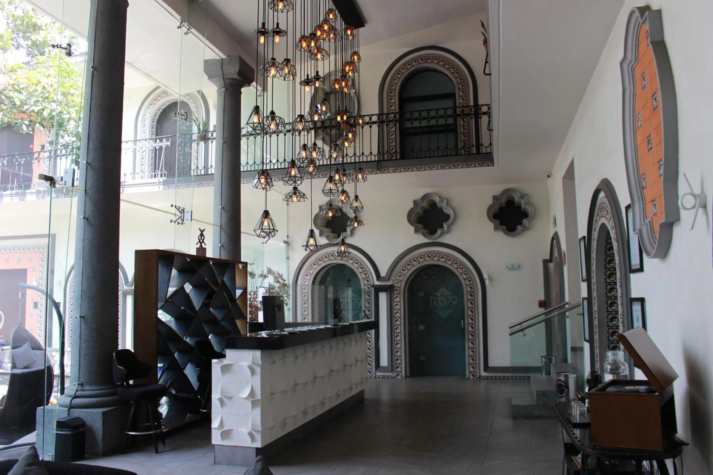 Lobby or reception in TRES79 Hotel Boutique Orizaba