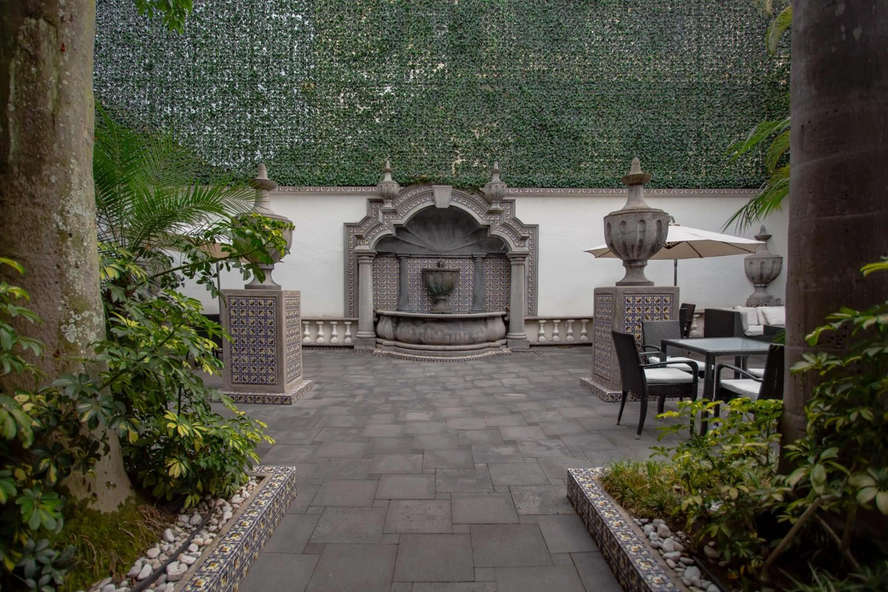 Patio in TRES79 Hotel Boutique Orizaba