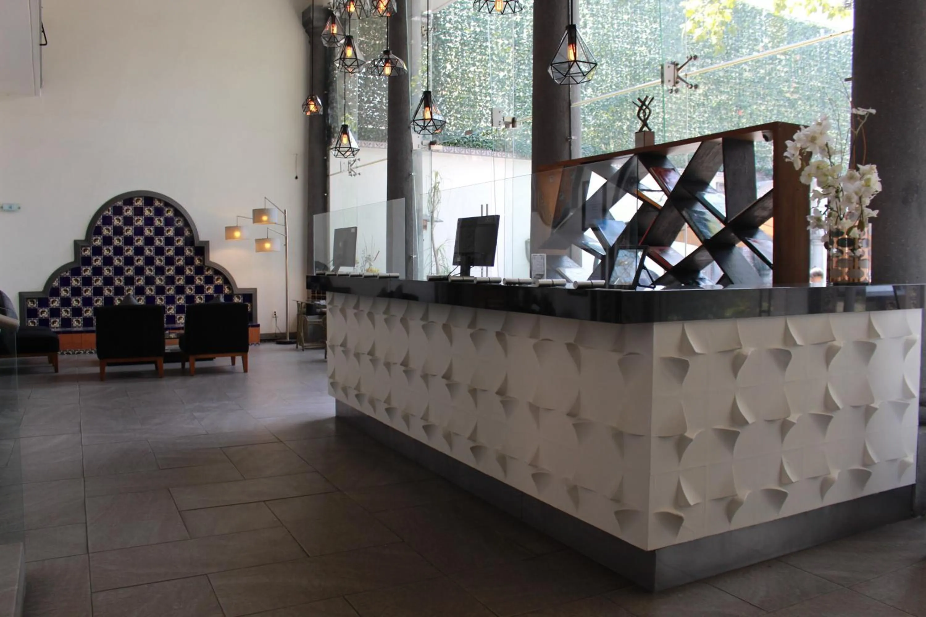 Lobby or reception in TRES79 Hotel Boutique Orizaba