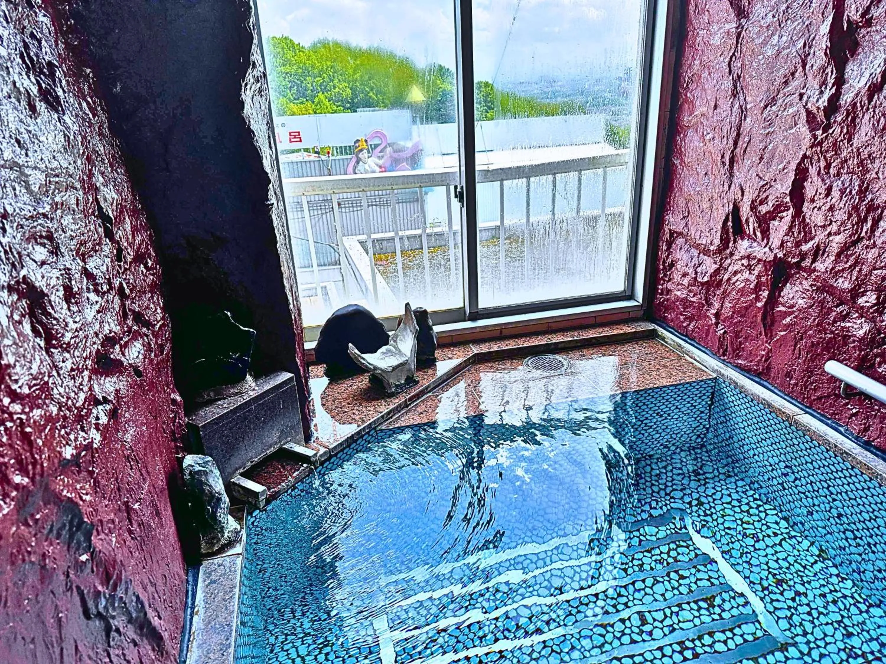 Hot Spring Bath in Takasago Onsen