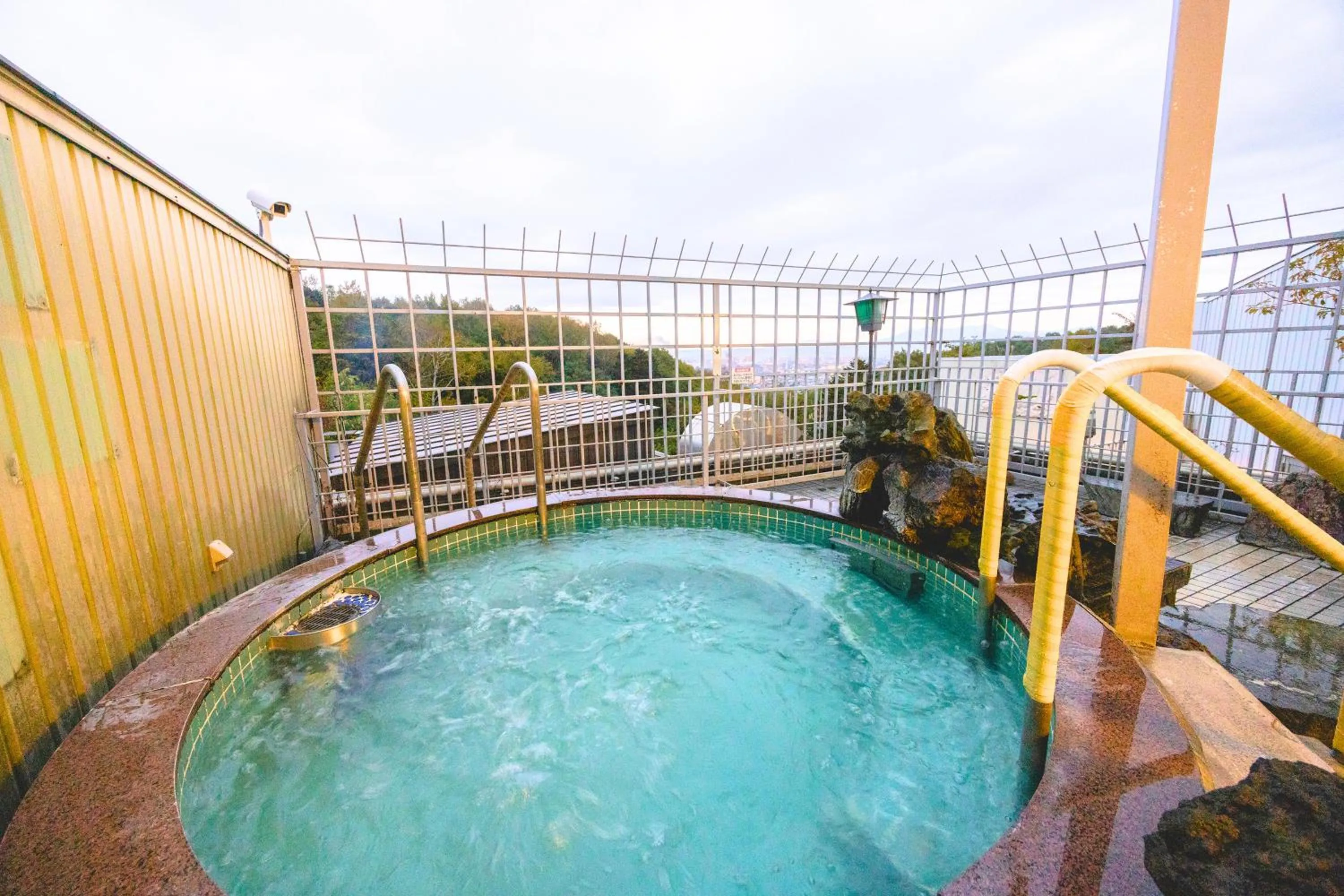 Open Air Bath in Takasago Onsen