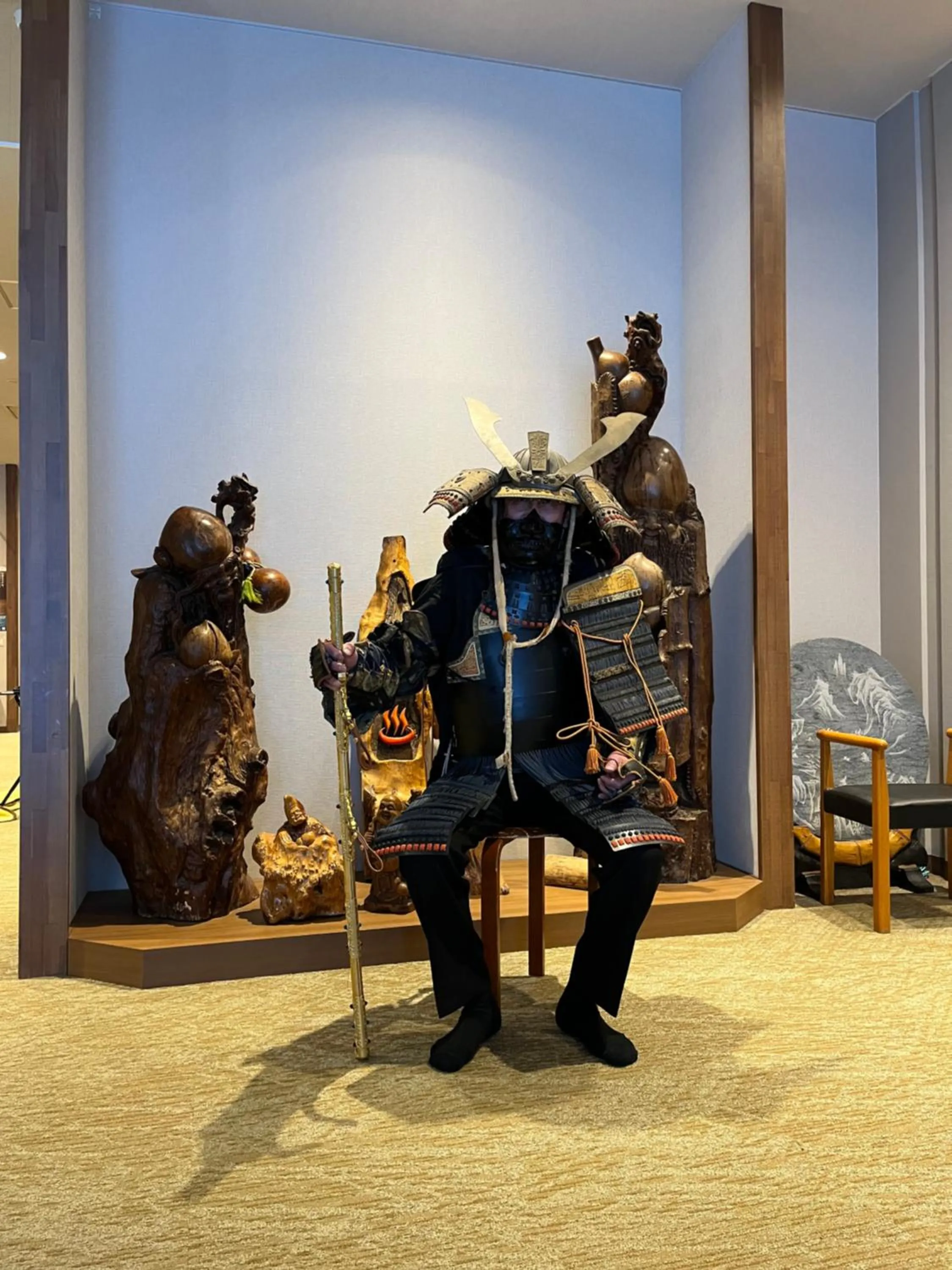 Decorative detail in Takasago Onsen