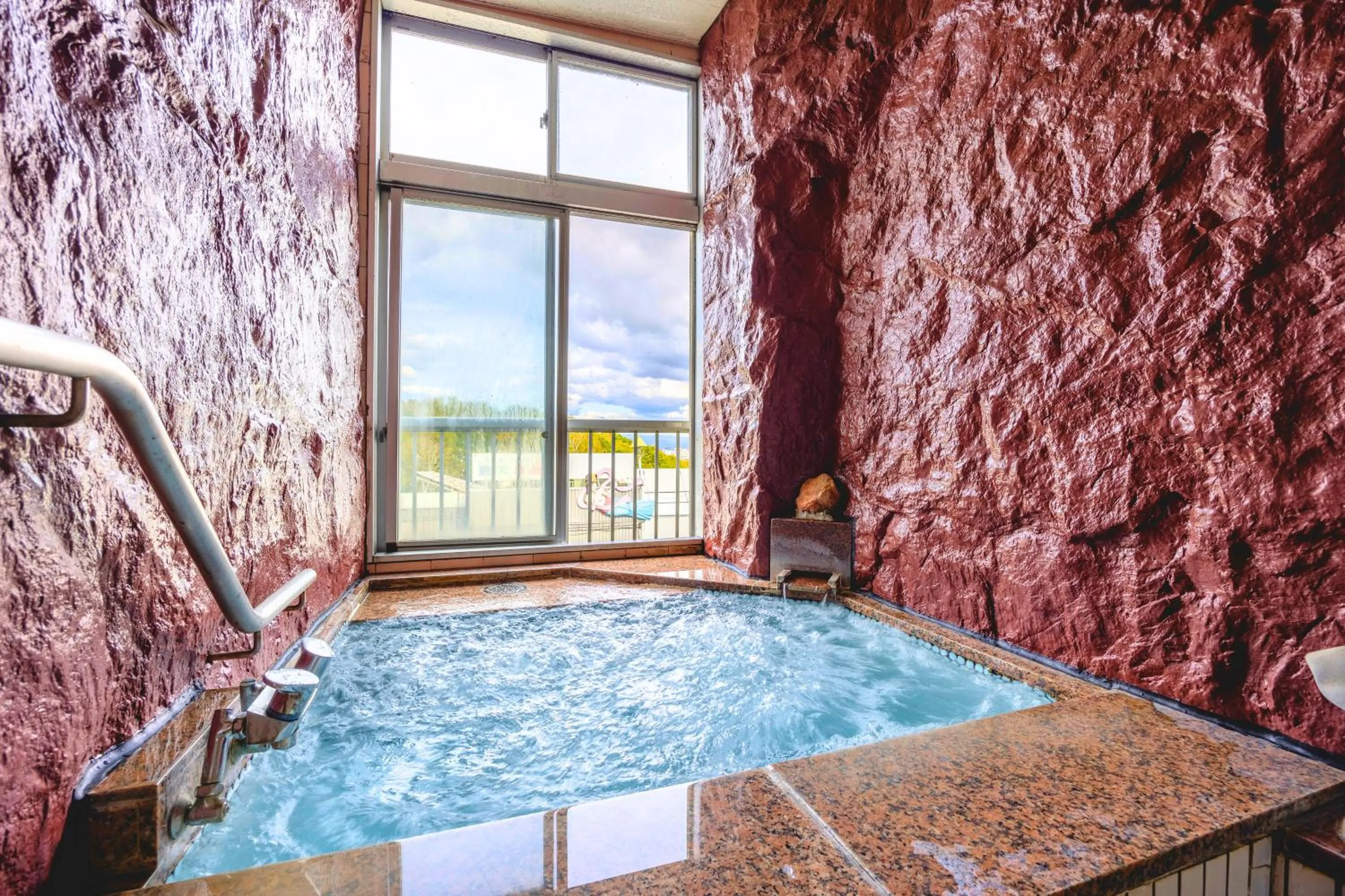 Hot Spring Bath in Takasago Onsen