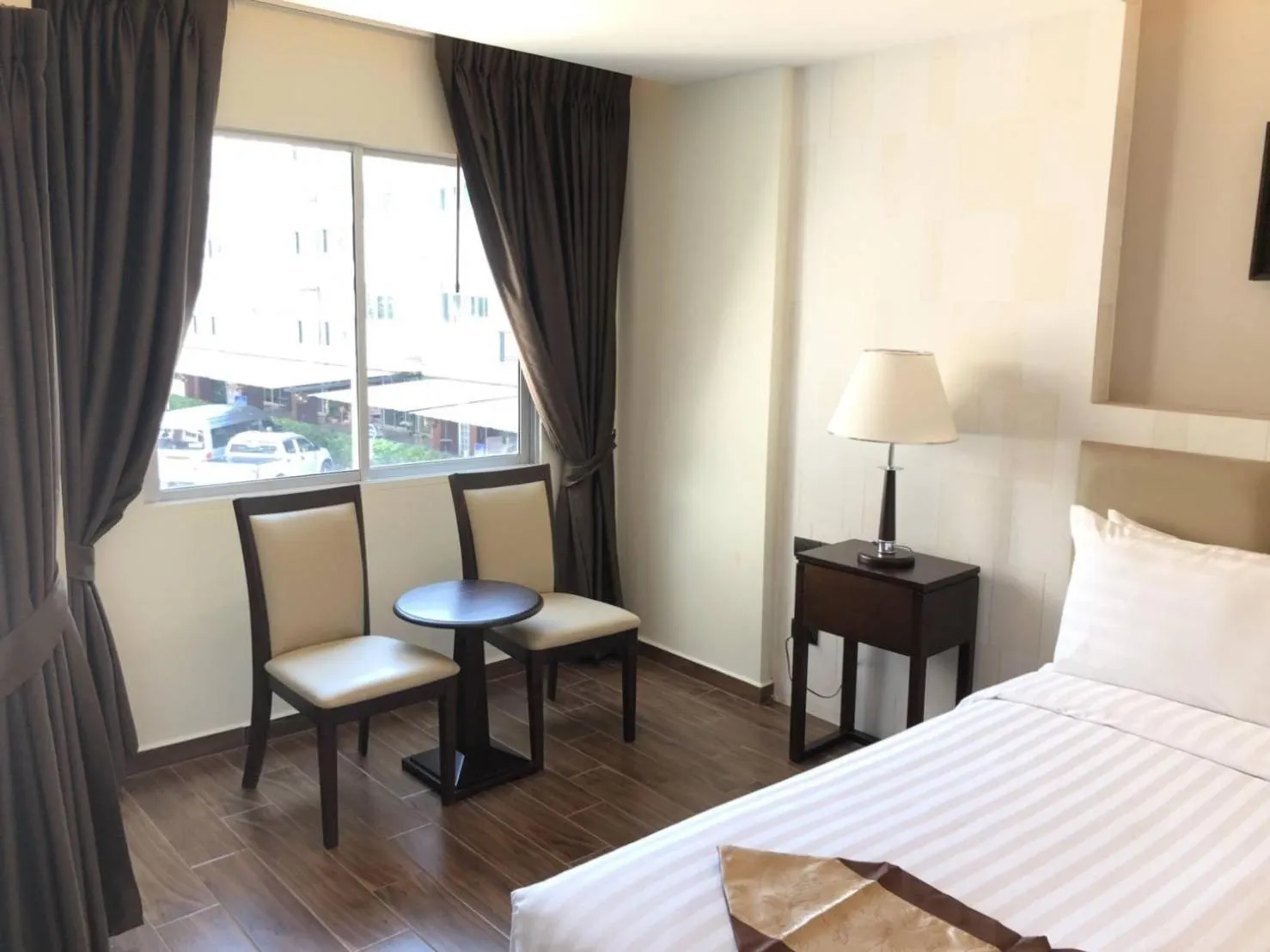 Bed in Suvarnabhumi Ville Airport Hotel