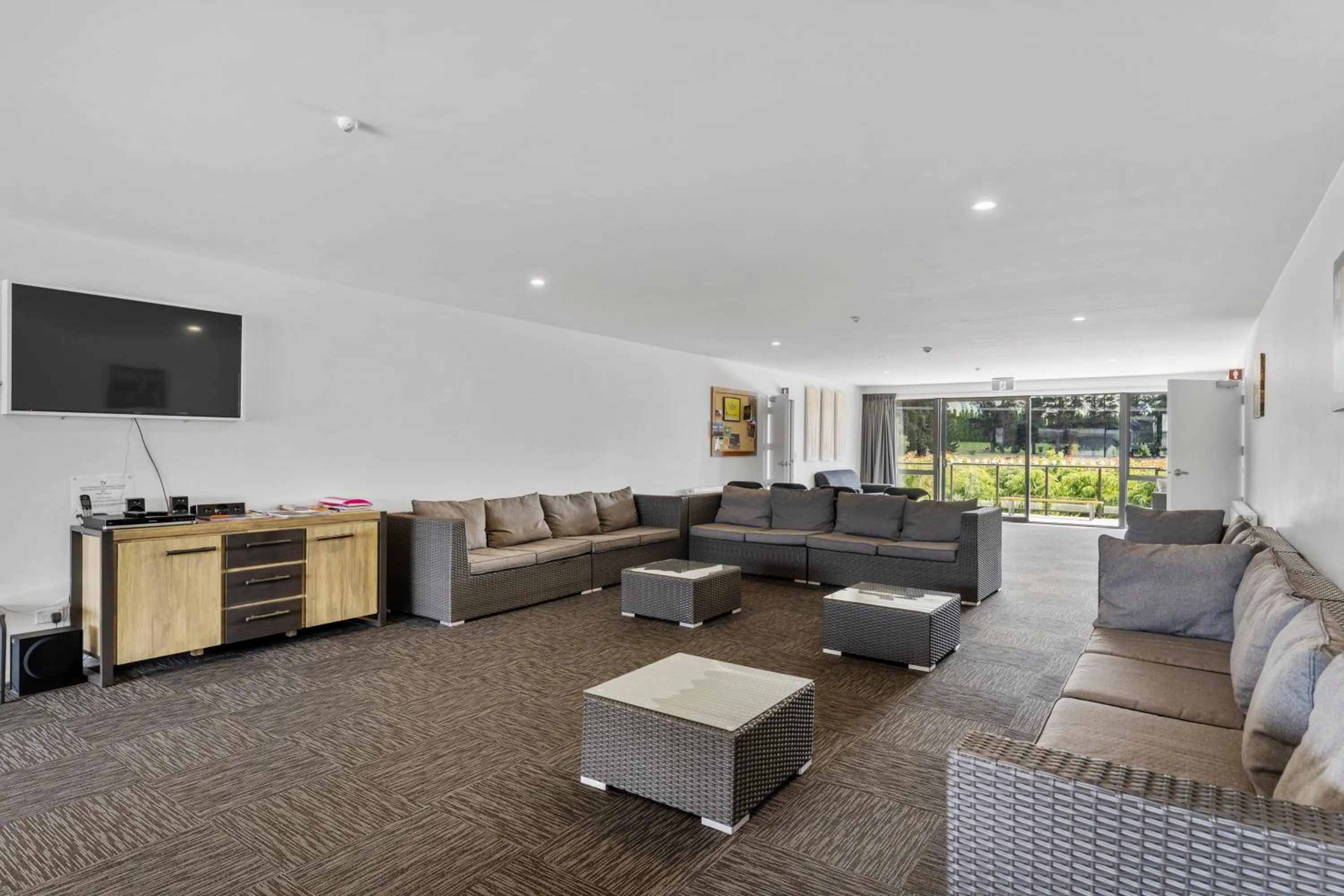 Seating area in Falcon's Nest