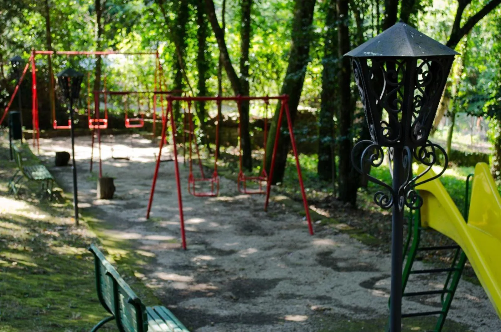 Children play ground in Miralago