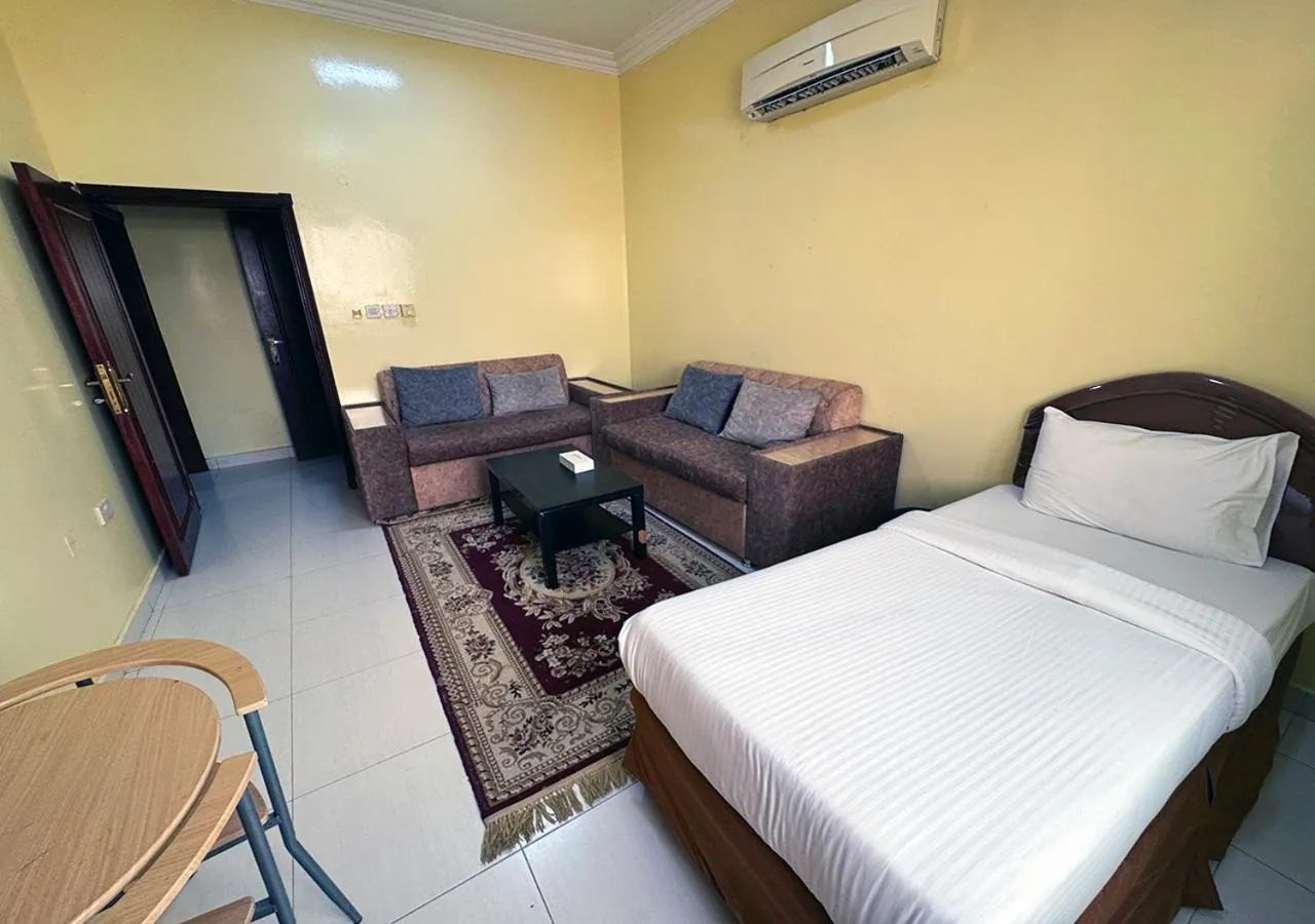 Bed in Jawharet Al Kheir Furnished Apartments