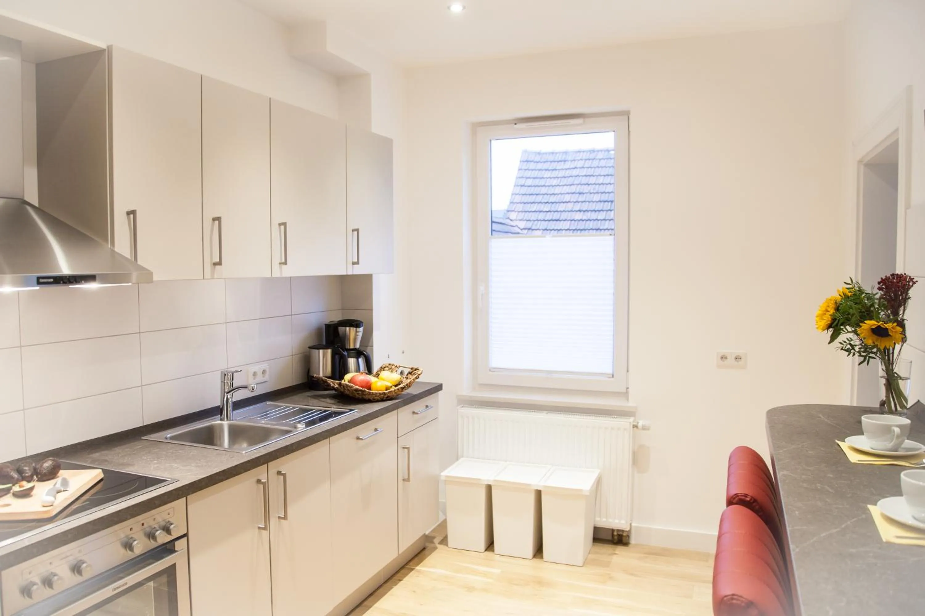 Kitchen or kitchenette in Apartment Haus Heidelberg