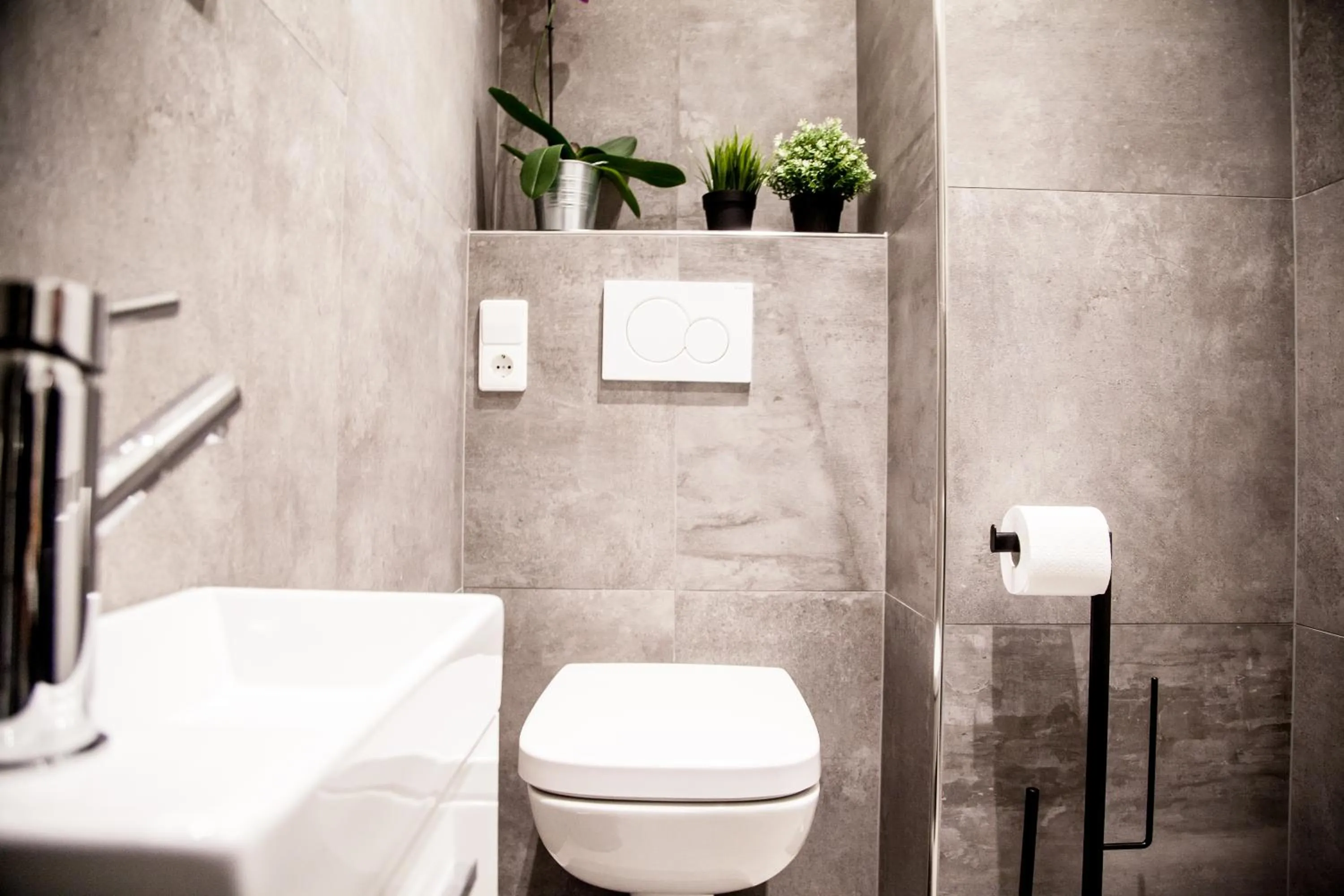 Toilet in Apartment Haus Heidelberg