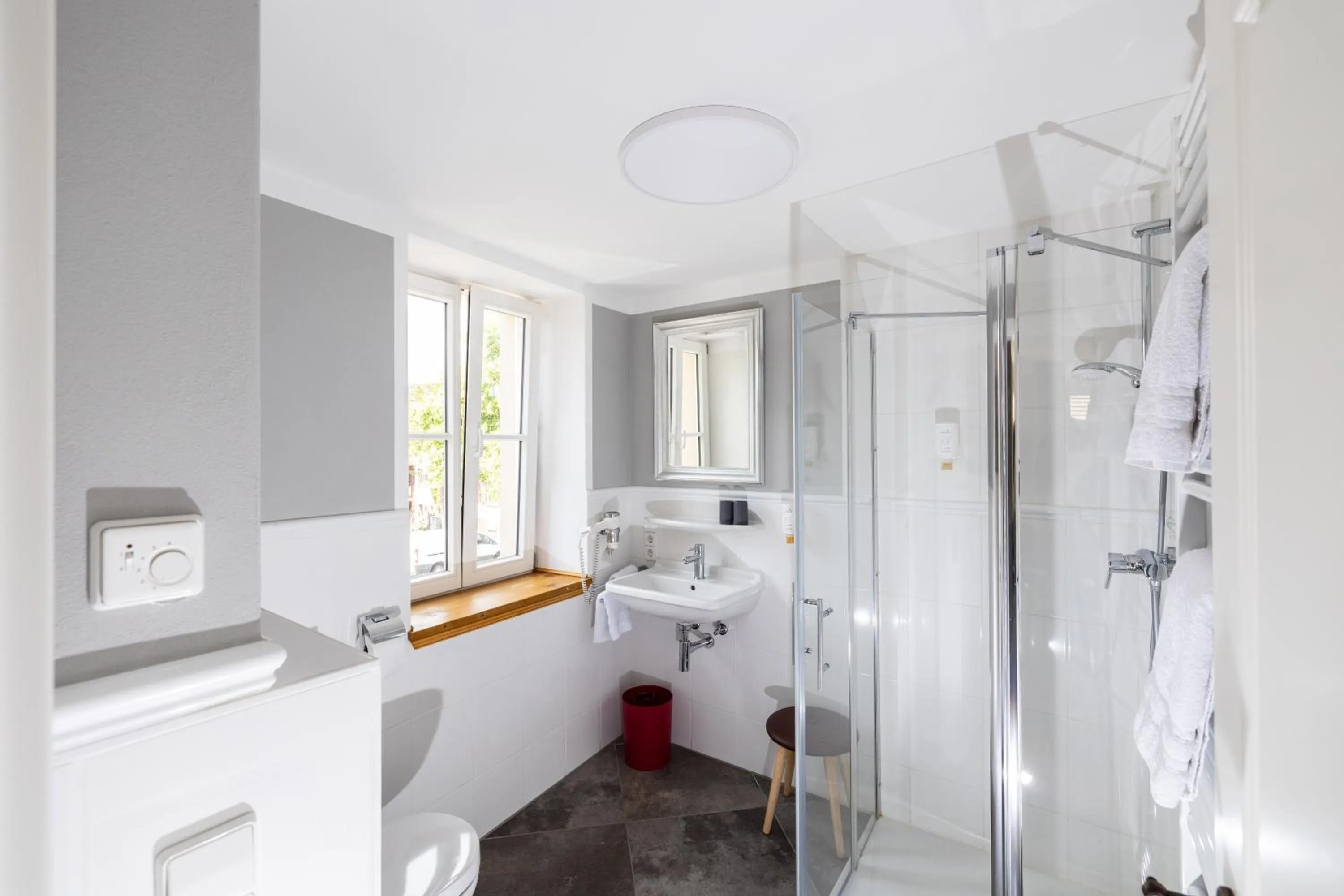 Bathroom in Gästehaus in der Brückenstraße Jagsthausen