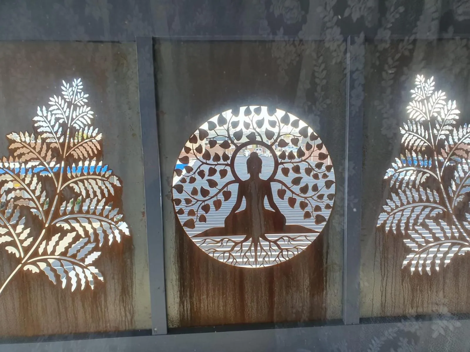 Decorative detail in Morwell Parkside Motel