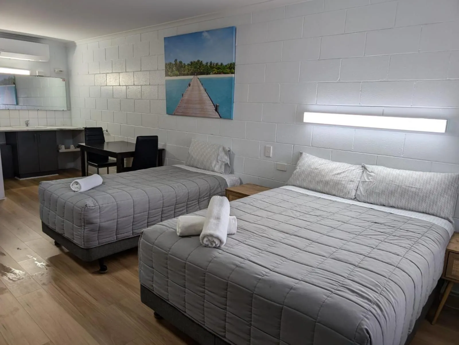 Bed in Morwell Parkside Motel