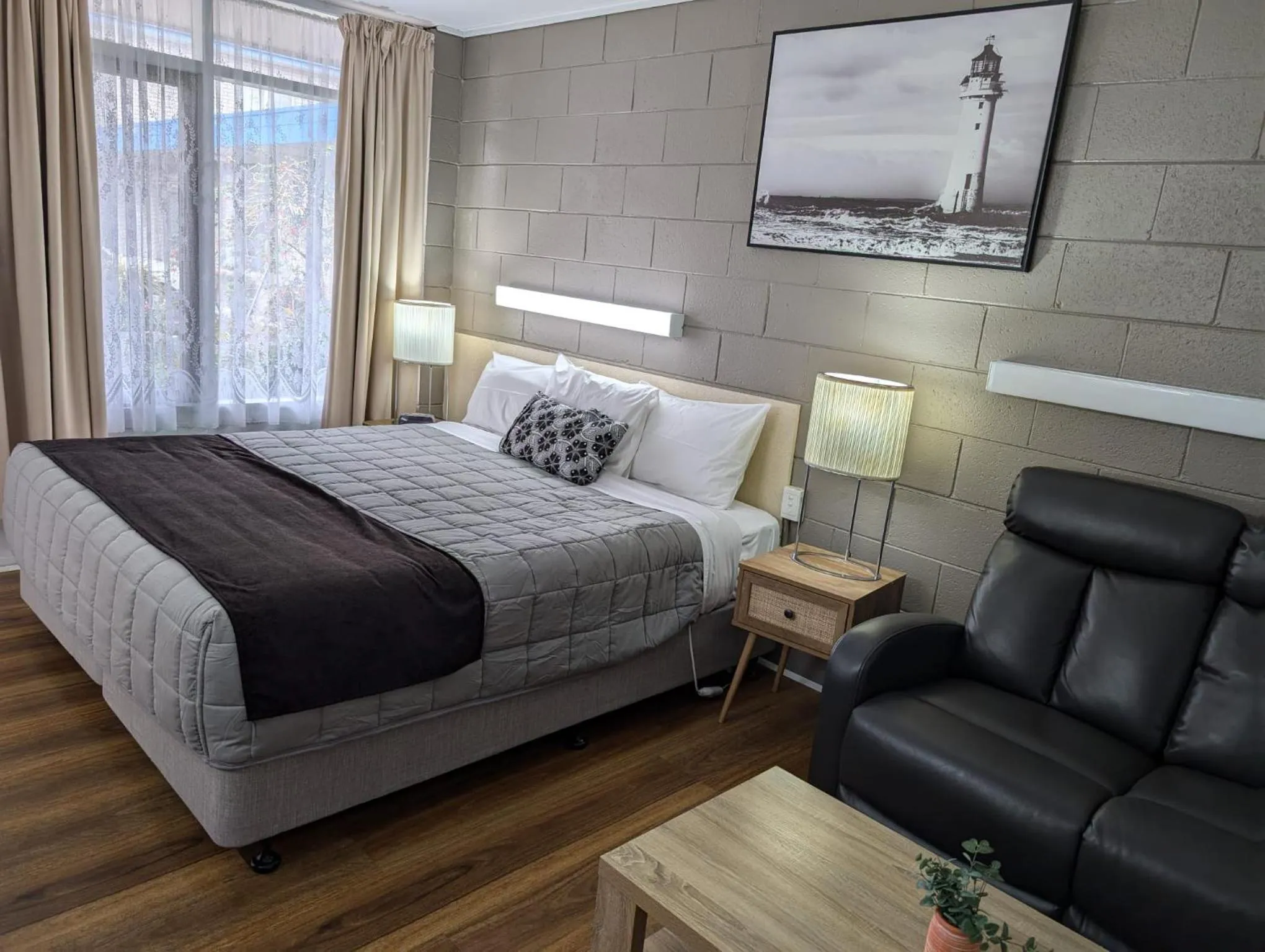 Bedroom, Bed in Morwell Parkside Motel