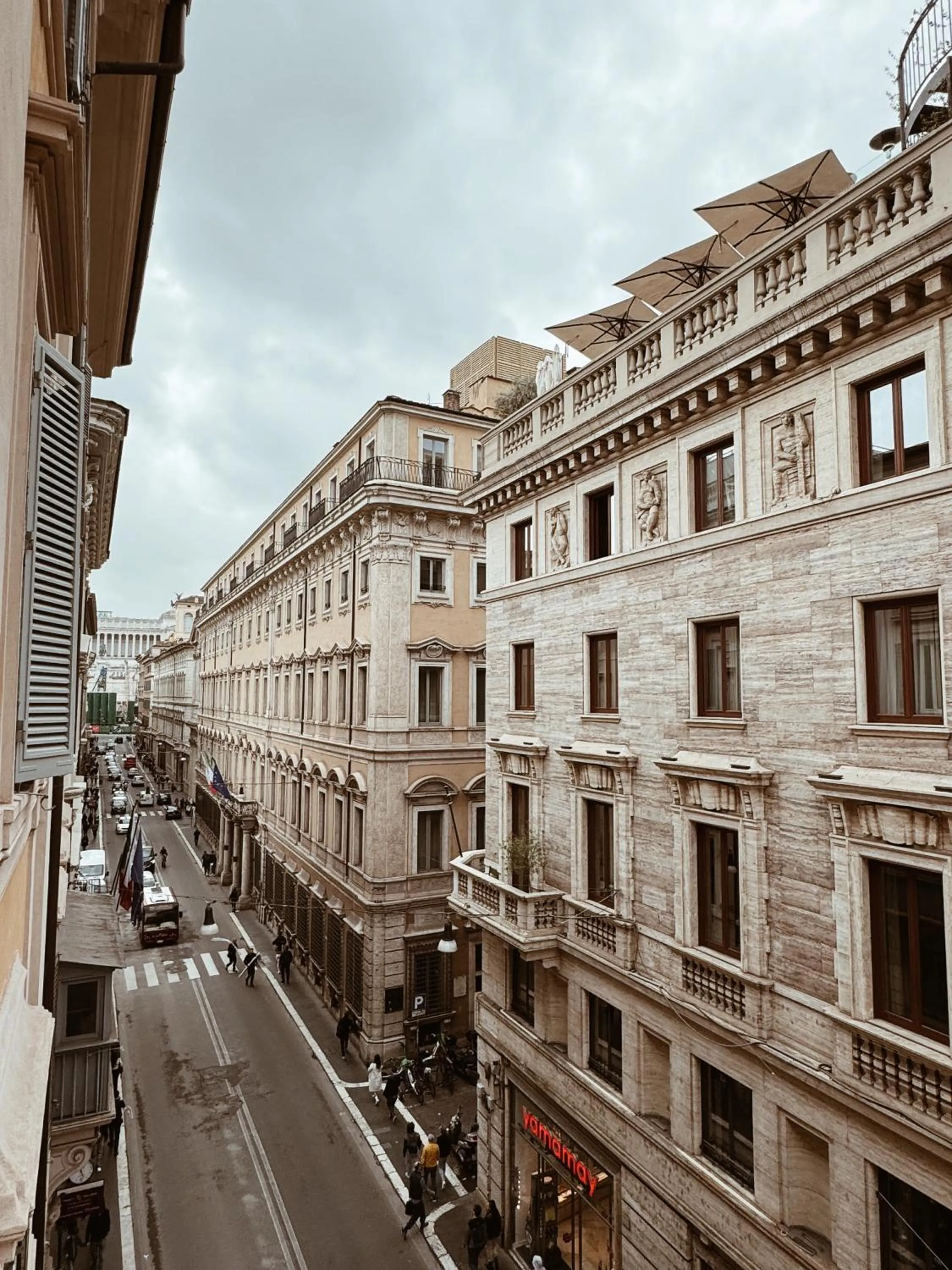 Property building in Residenza Sciarra B&B