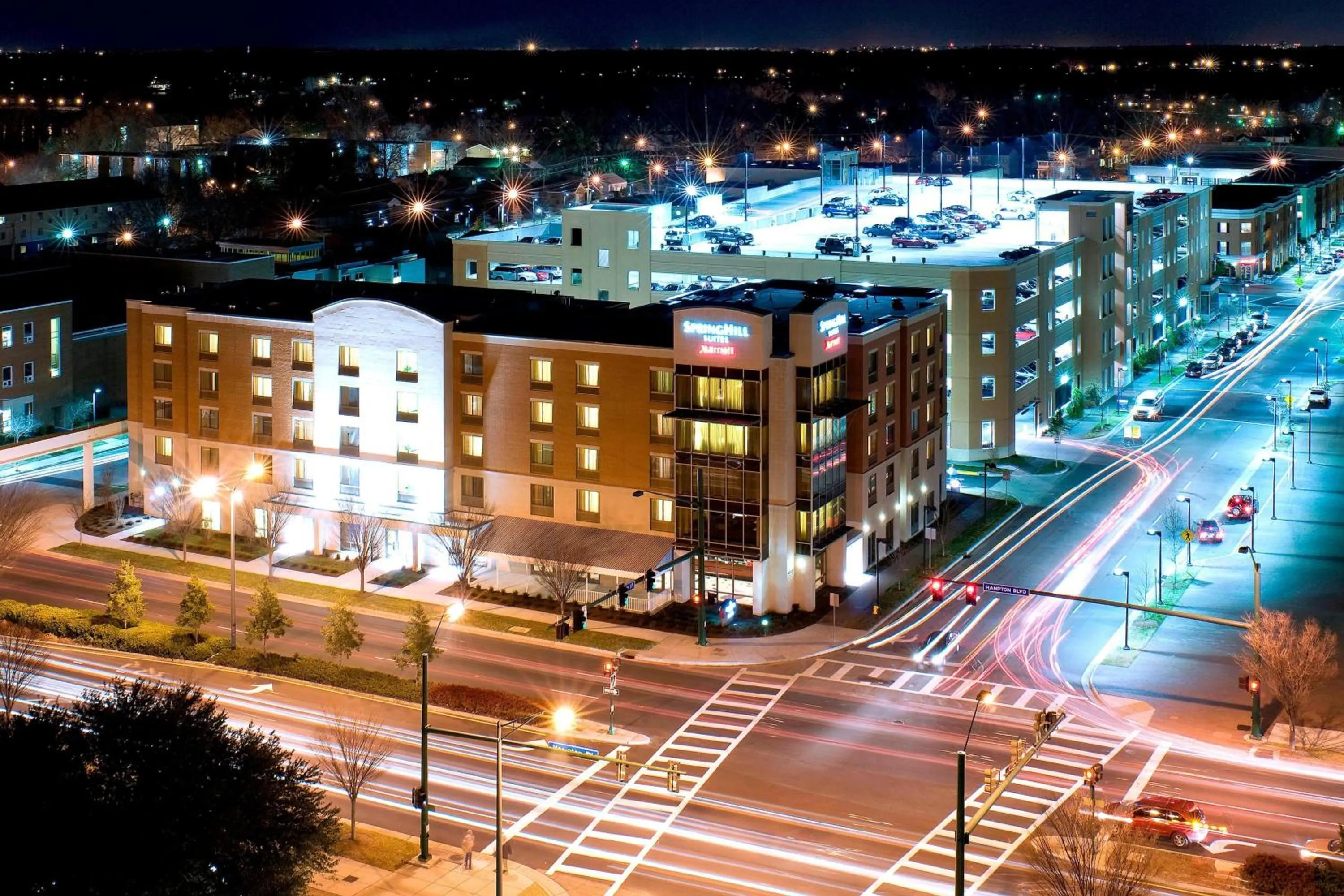 Property building in SpringHill Suites Norfolk Old Dominion University