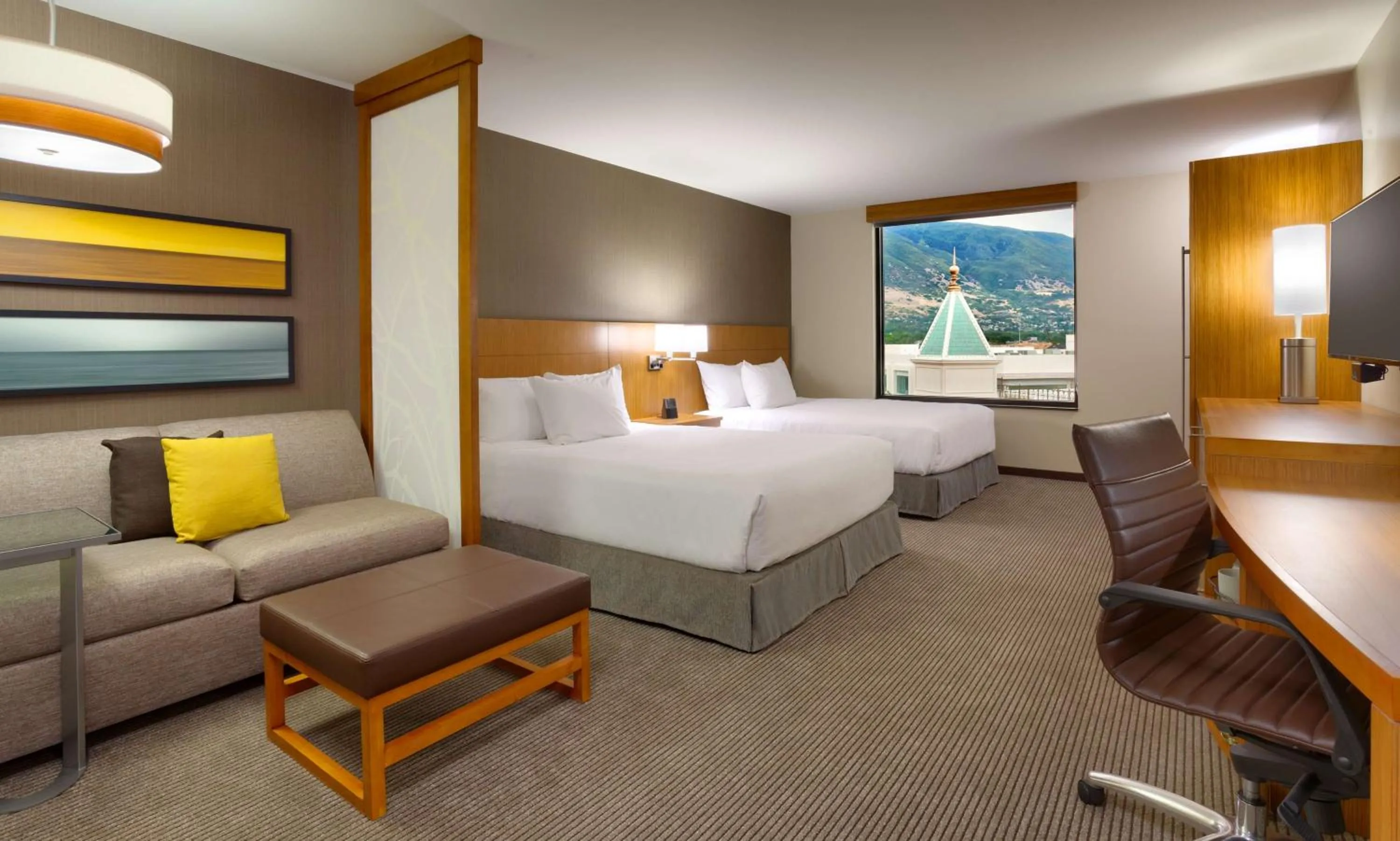 Bedroom, Bed in Hyatt Place Salt Lake City Farmington Station Park