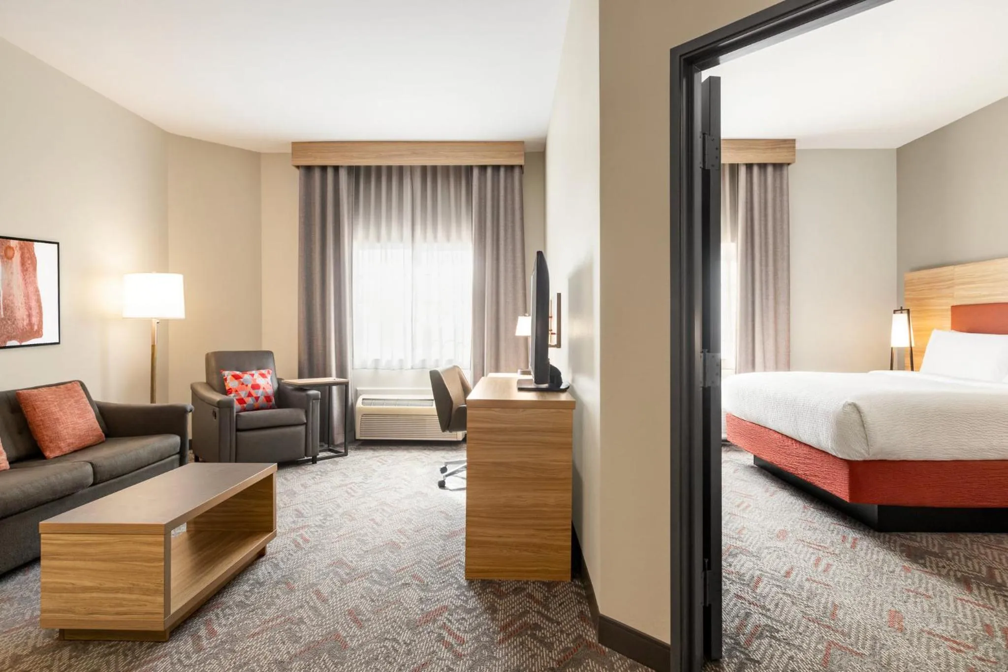Bedroom, Bed in Candlewood Suites Mount Pleasant by IHG