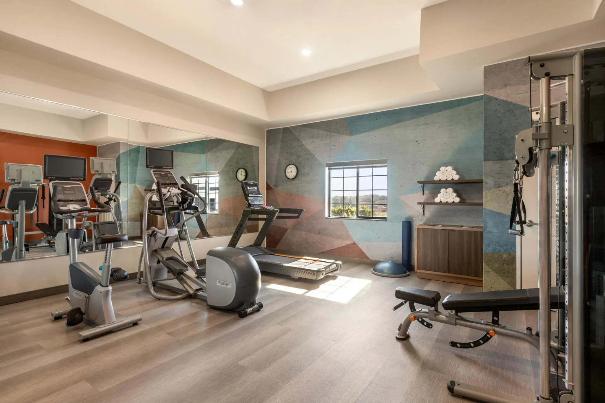 Fitness centre/facilities in Candlewood Suites Mount Pleasant by IHG