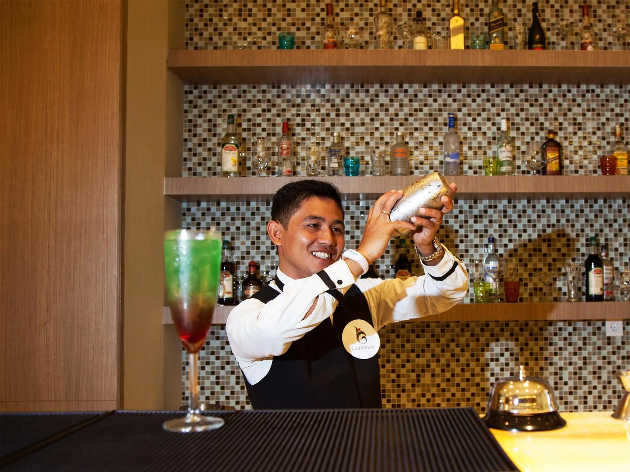 Lounge or bar in Gammara Hotel Makassar
