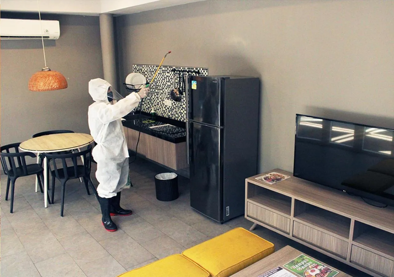 Living room in Gammara Hotel Makassar