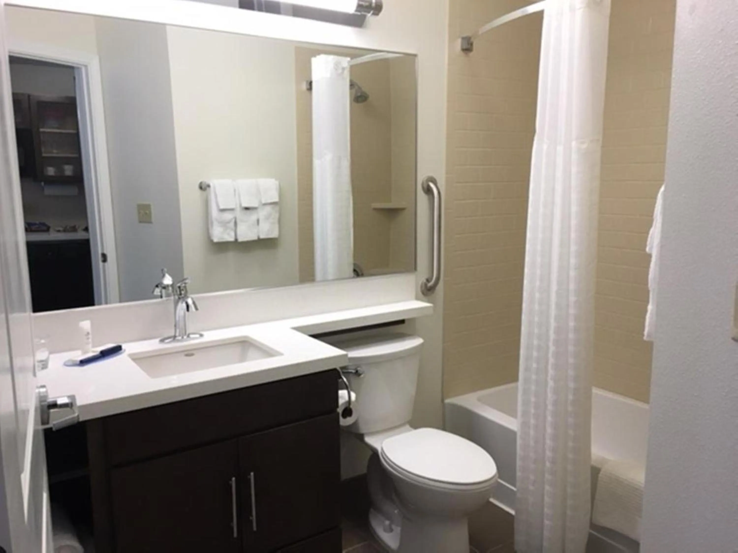 Bathroom in Candlewood Suites - East Syracuse - Carrier Circle by IHG