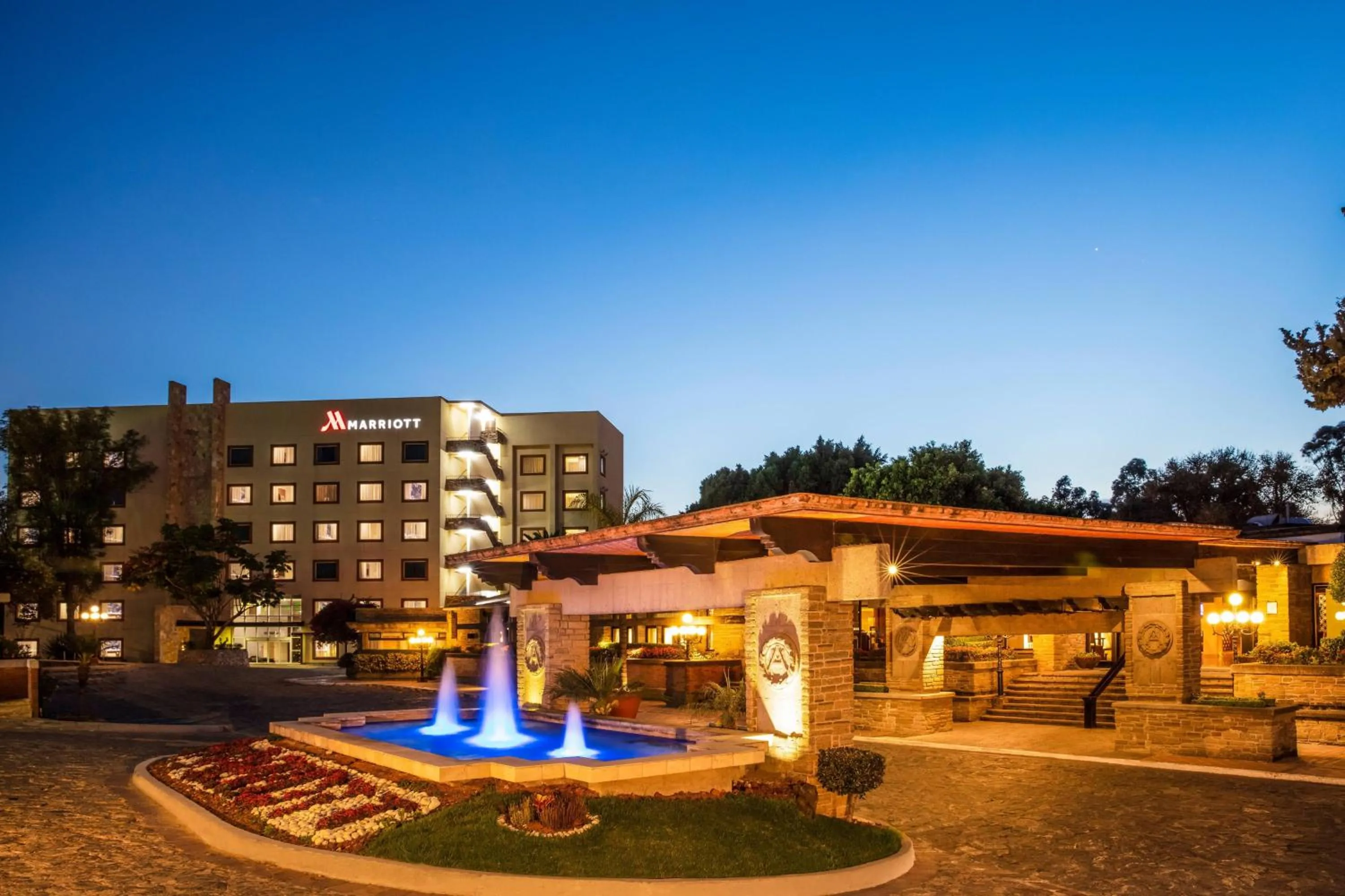 Property building in Marriott Puebla Hotel Meson del Angel