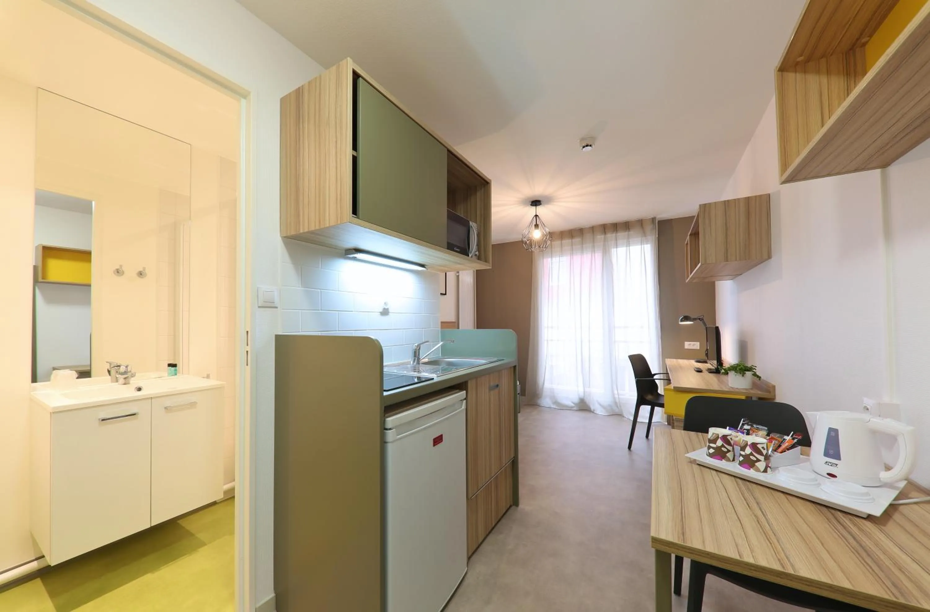 Photo of the whole room in Apparteo Dijon