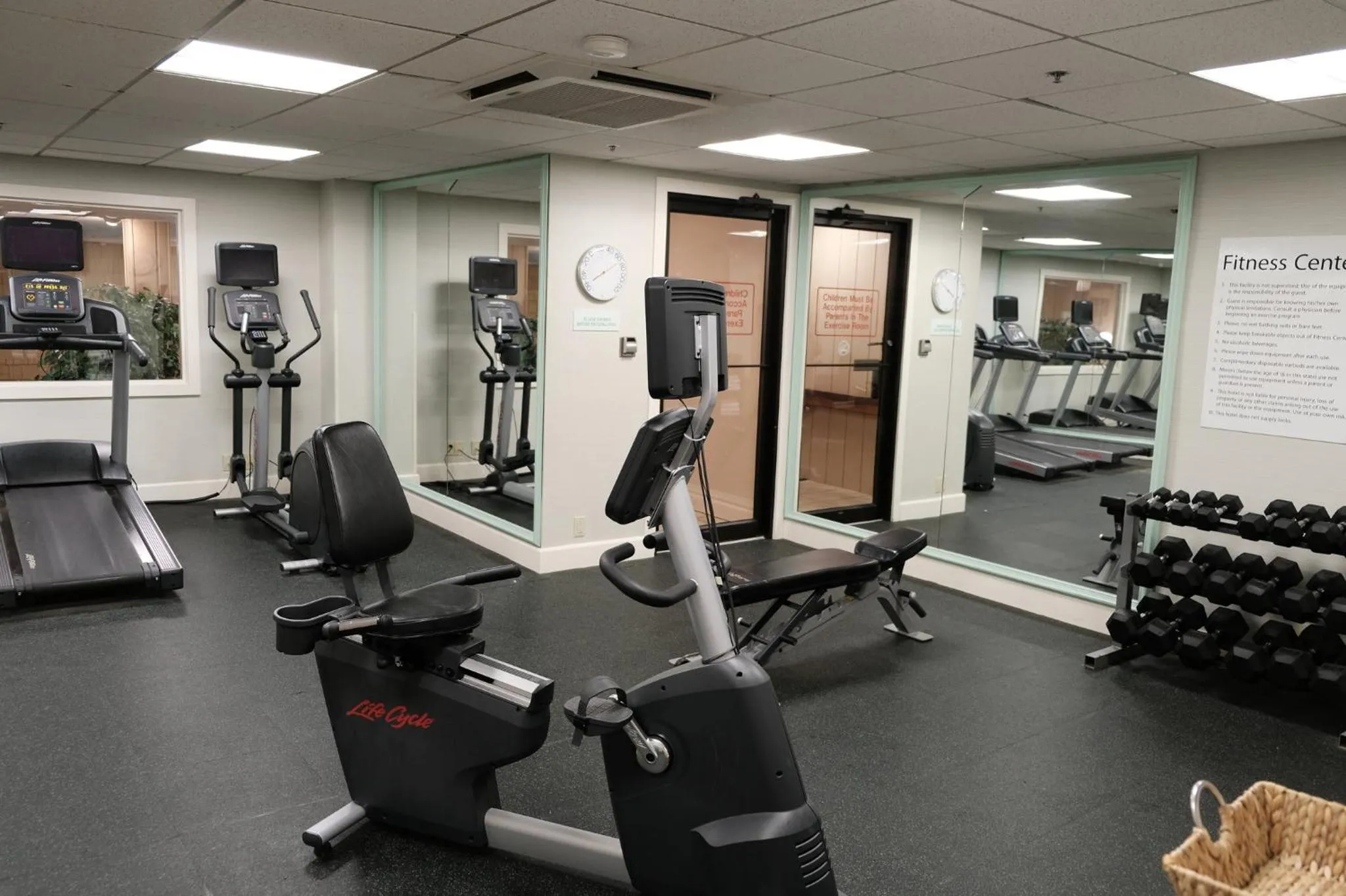 Fitness centre/facilities in Holiday Inn Portland-By the Bay by IHG