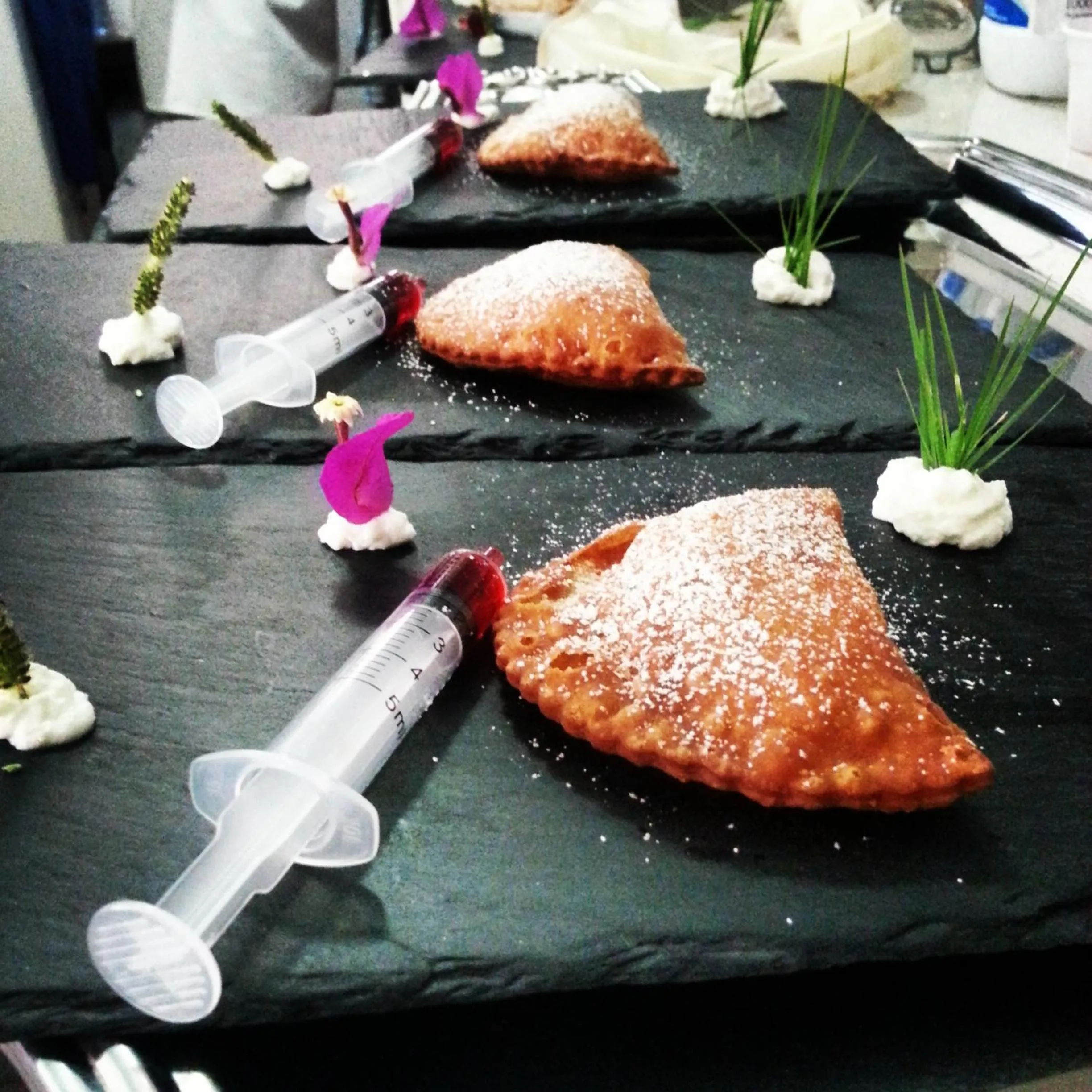 Food close-up in Karma B&B