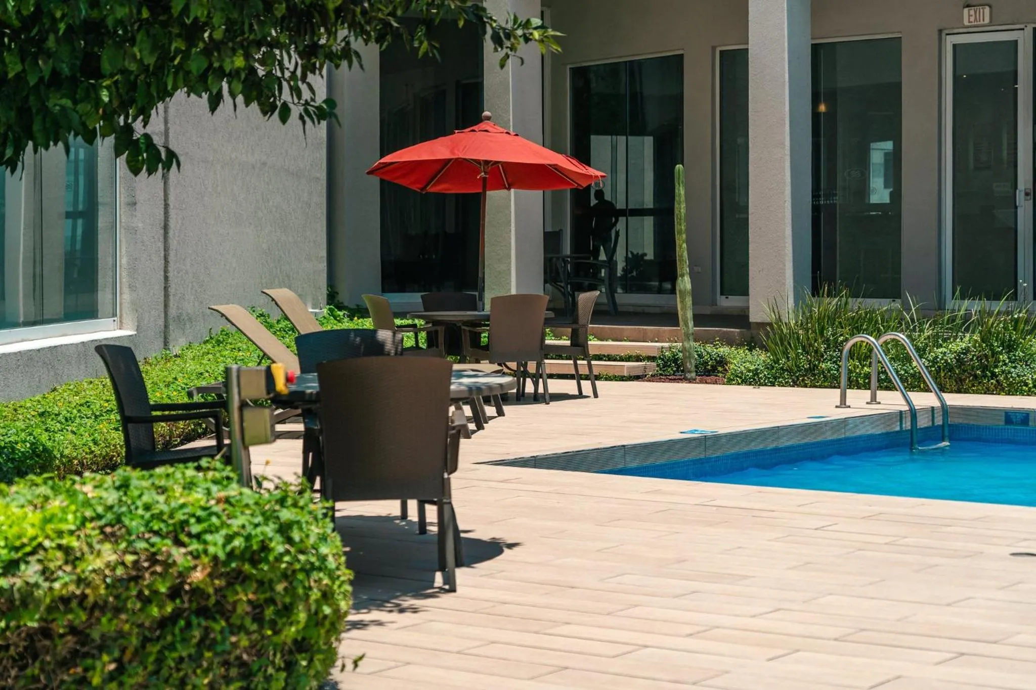 Swimming pool in Crowne Plaza Monterrey Aeropuerto by IHG