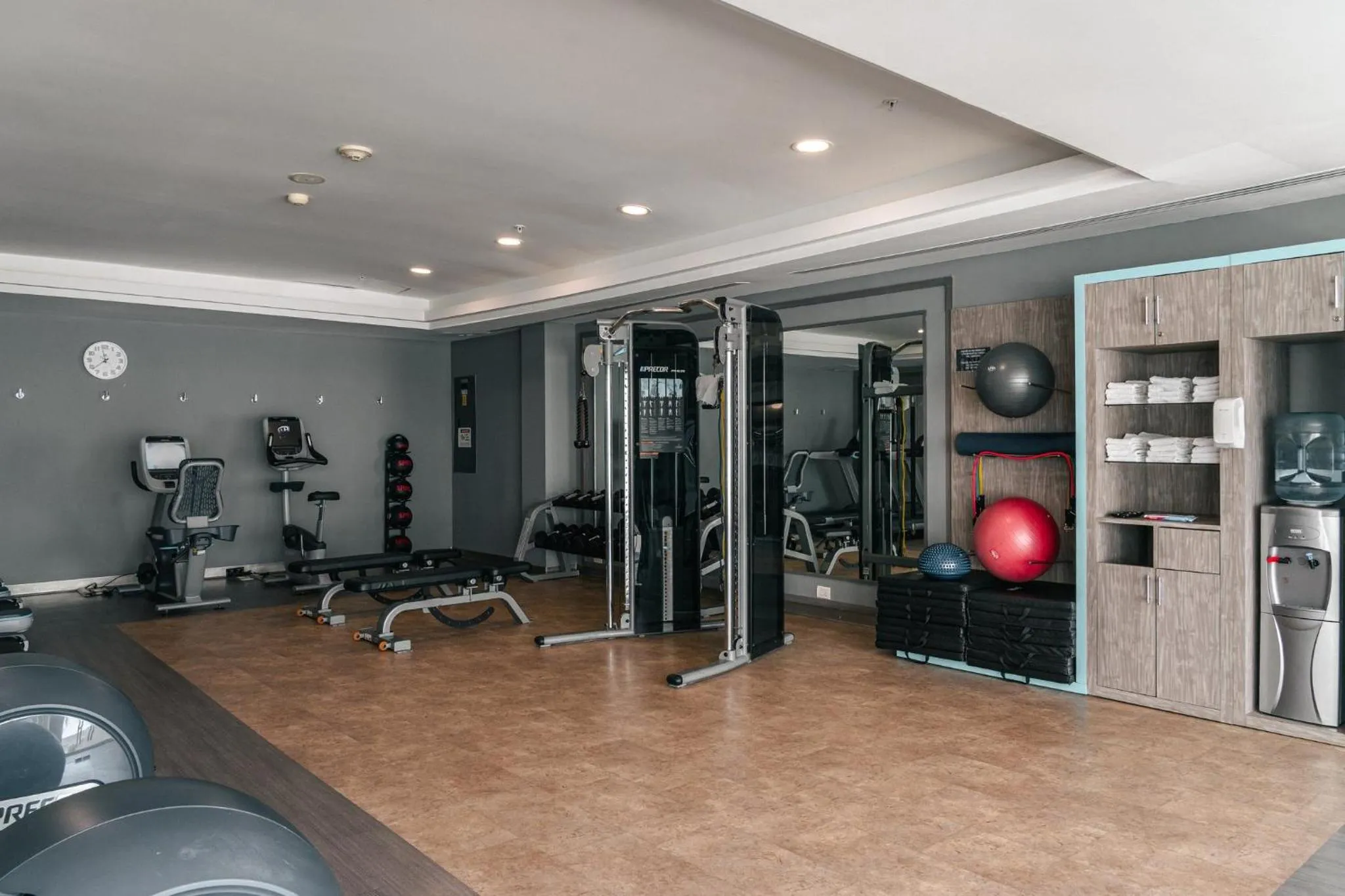 Fitness centre/facilities in Crowne Plaza Monterrey Aeropuerto by IHG