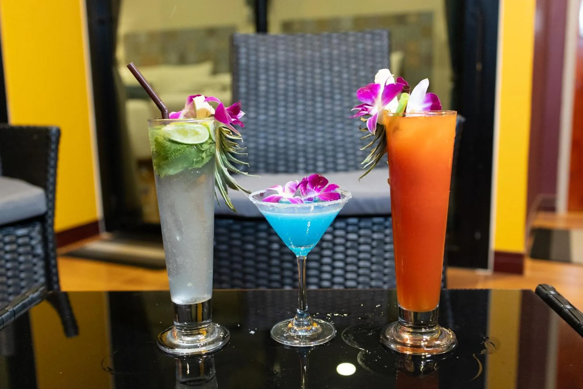 Drinks in Khong Chiam Orchid Riverside Resort